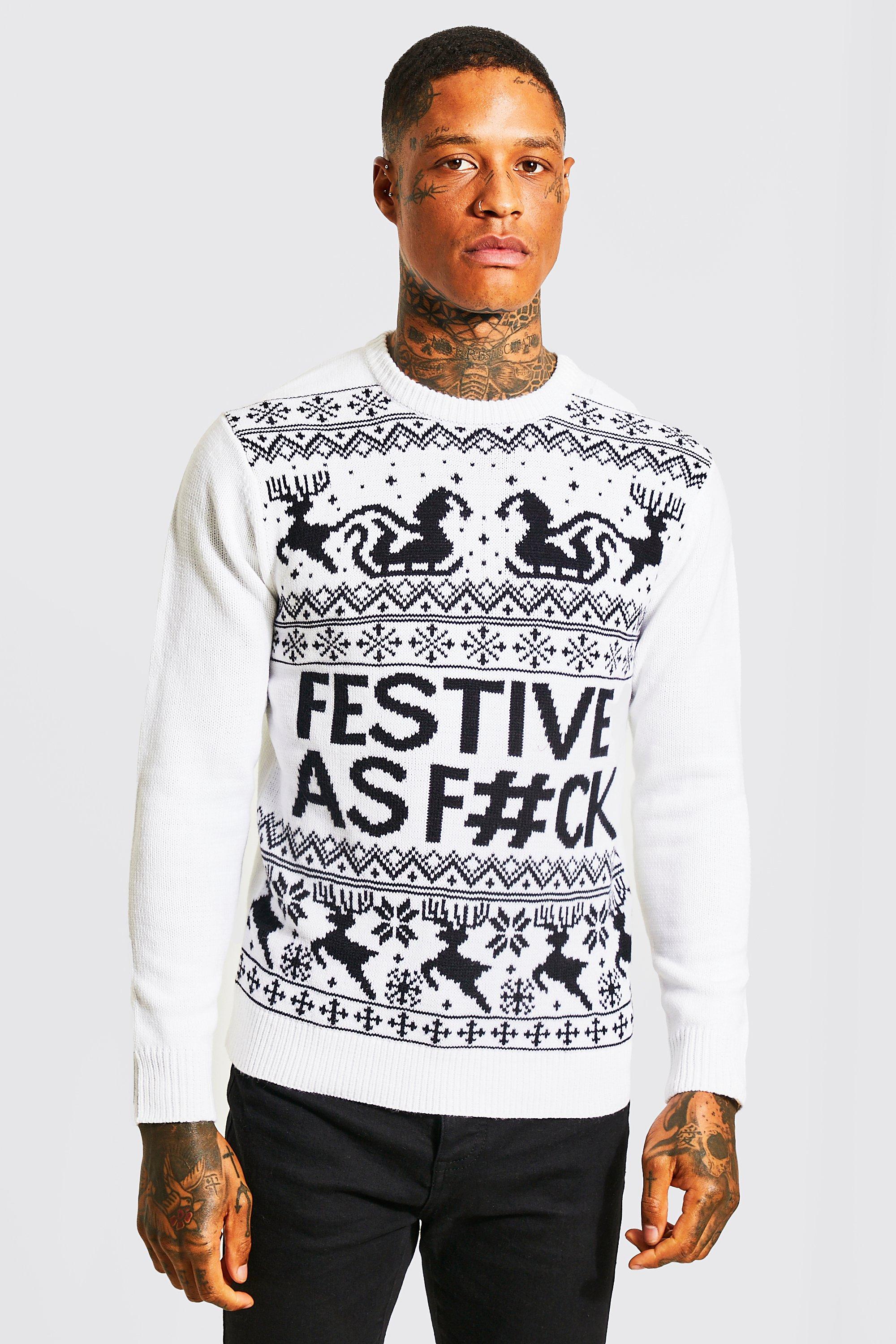 Festive af cheap sweater