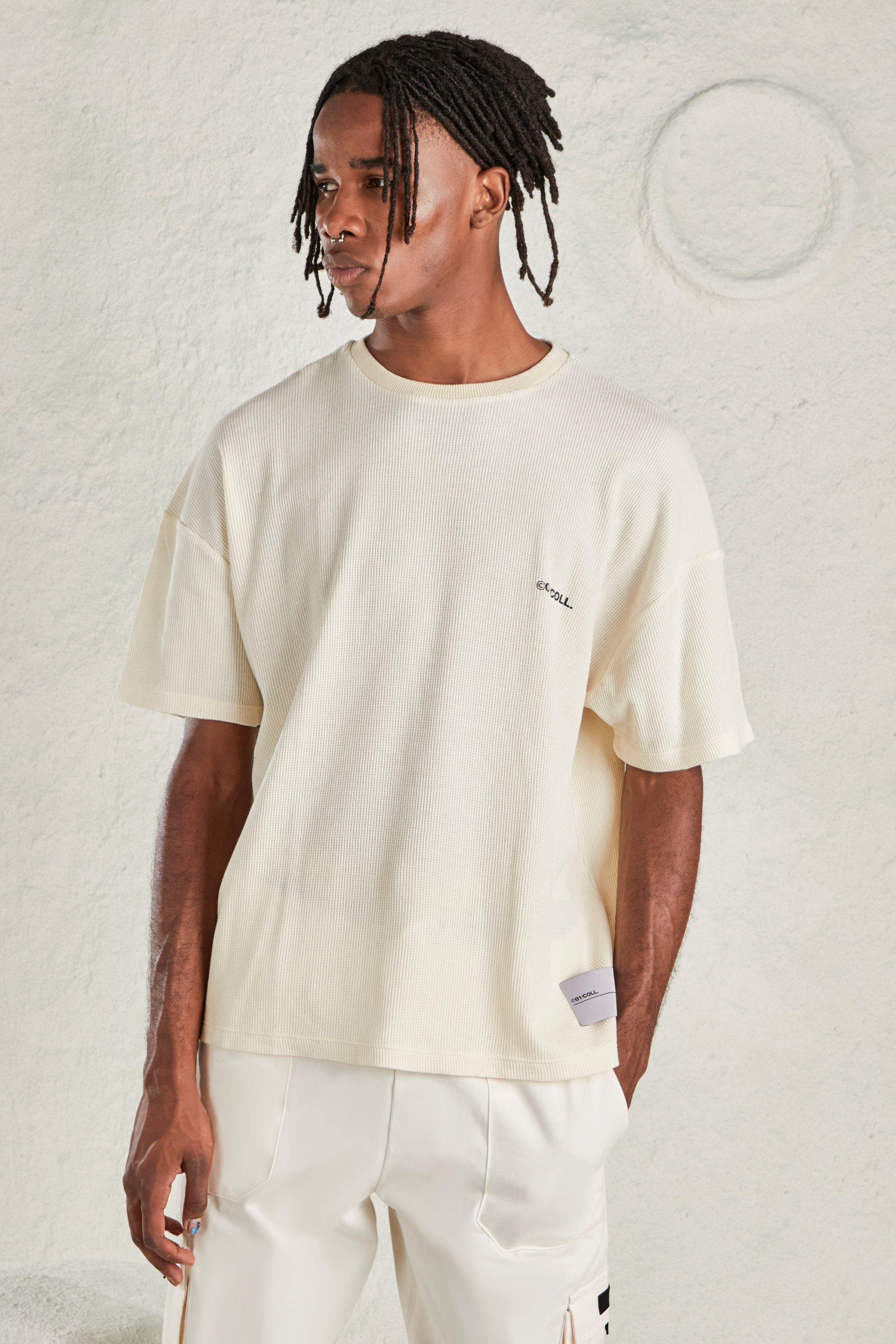 boohooman plain white t shirt