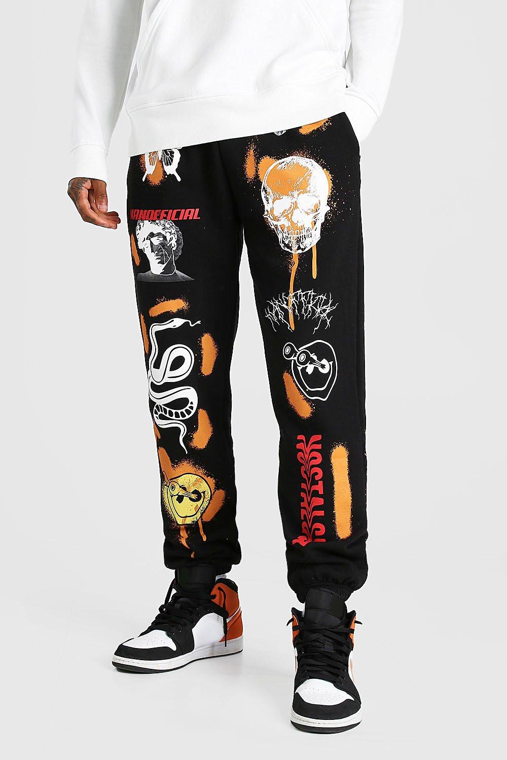 boohooman track pants