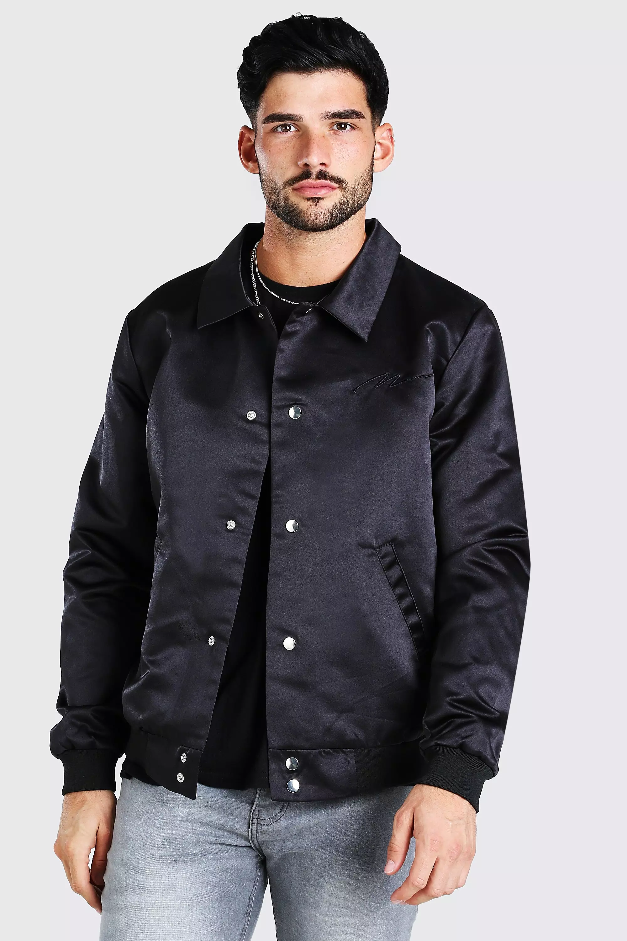 Coach satin jacket sales