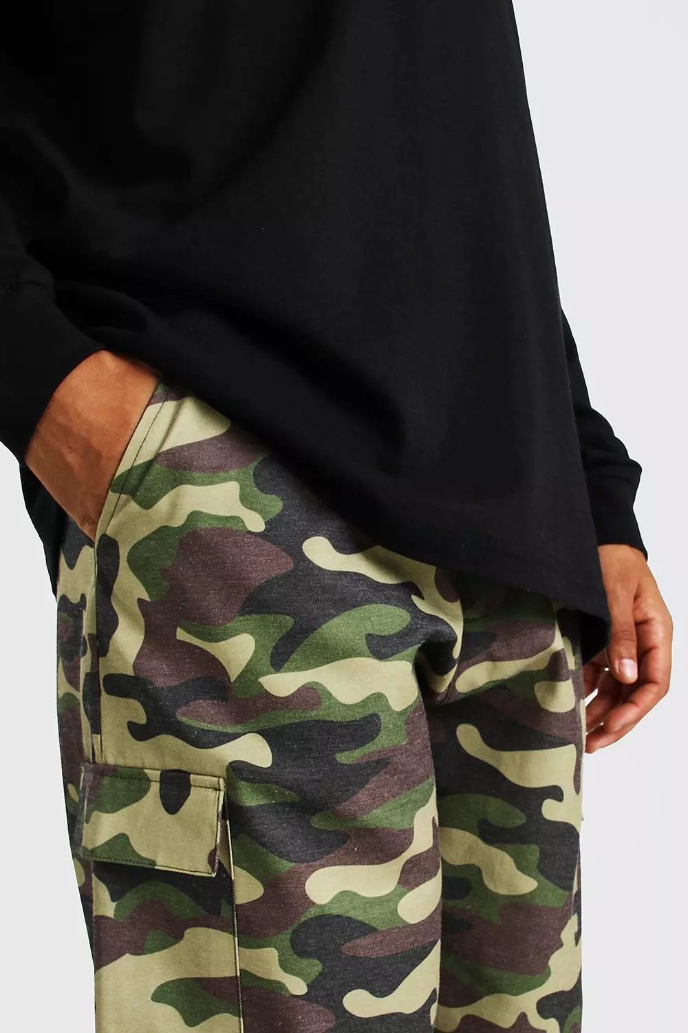 Brown Skate Camo Cargo Trouser alternative image