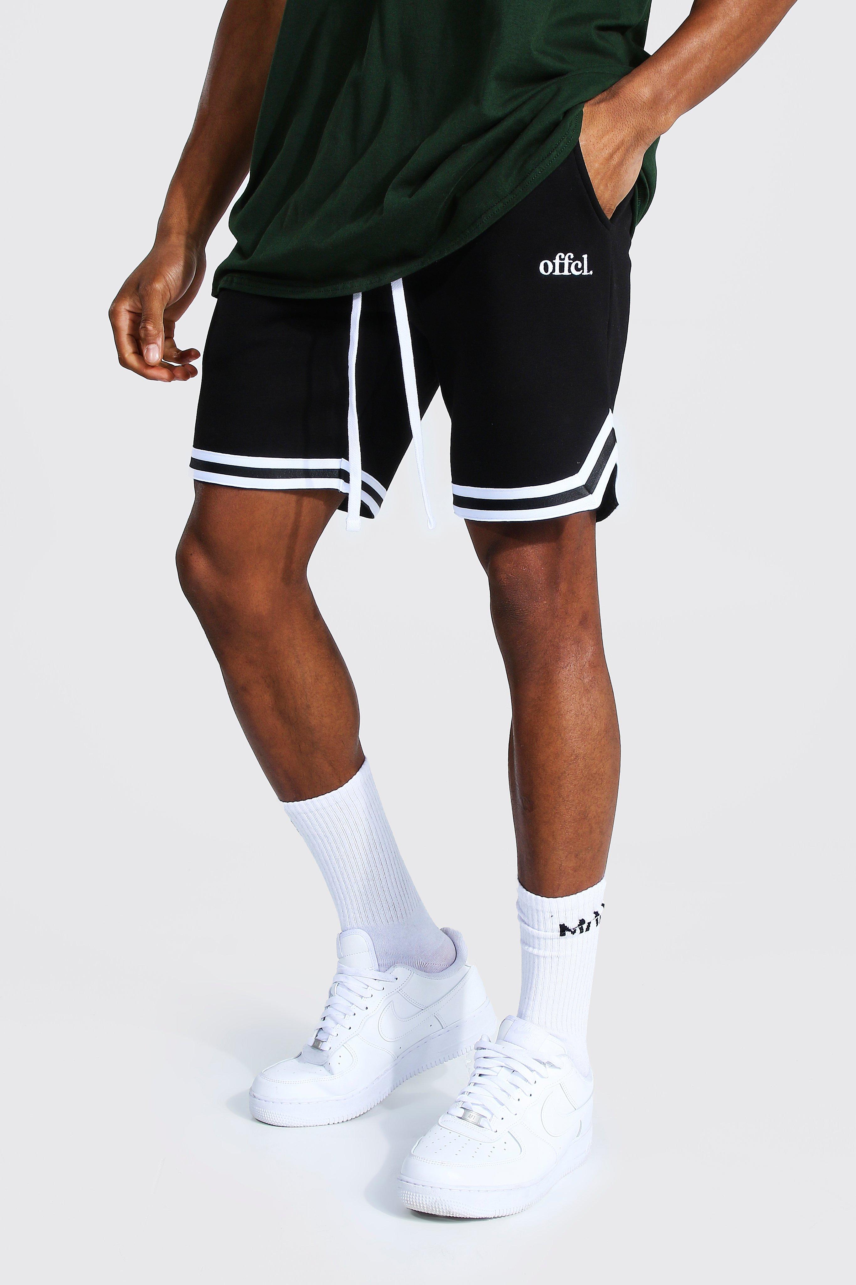 Official Basketball Jersey Shorts With Tape