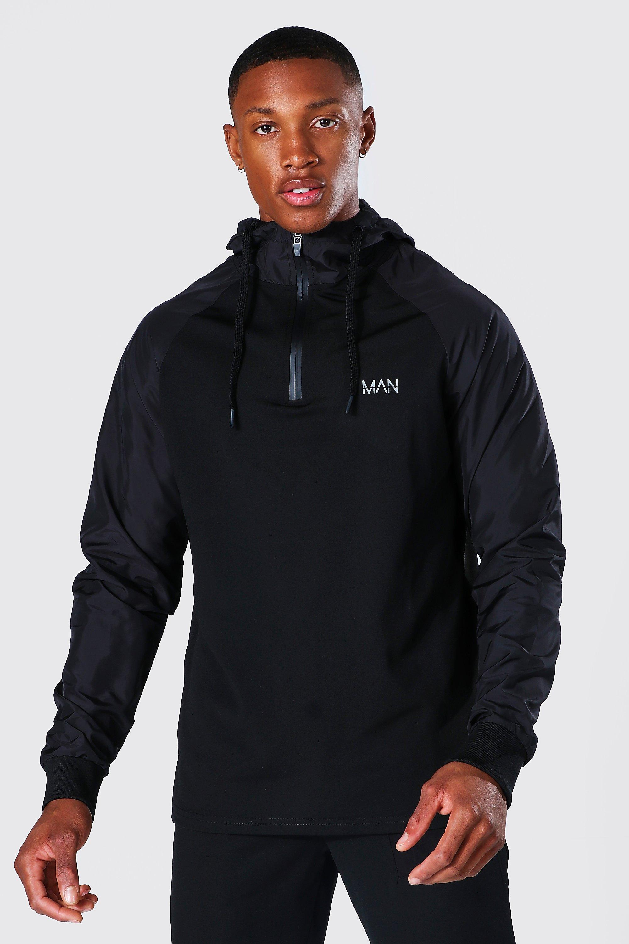 MAN Logo Hoodies | MAN Branded Hoodies | boohooMAN UK