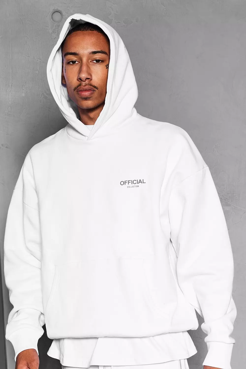 Official Collection Heavyweight Hoodie boohooMAN