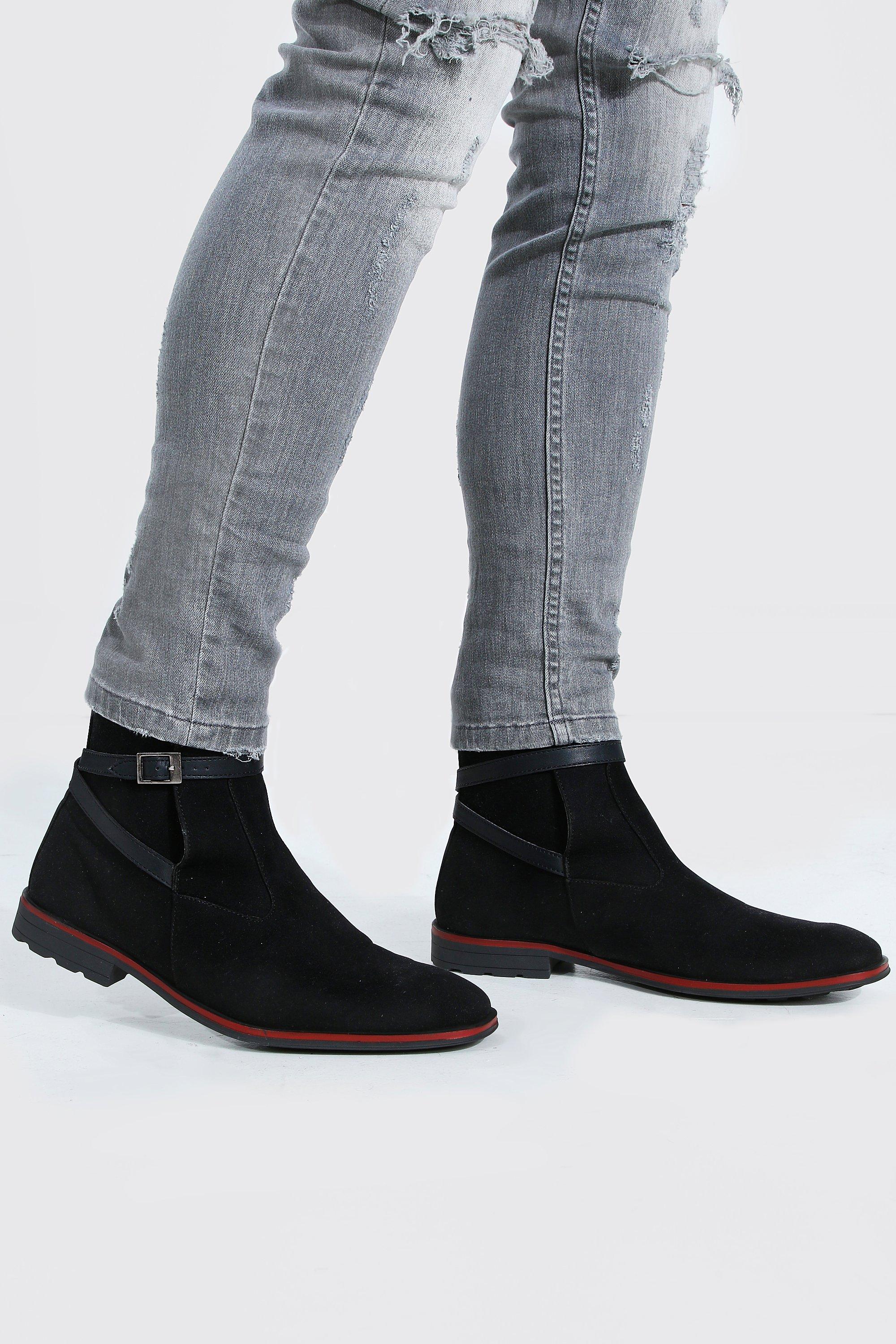 Boohooman chelsea boots best sale