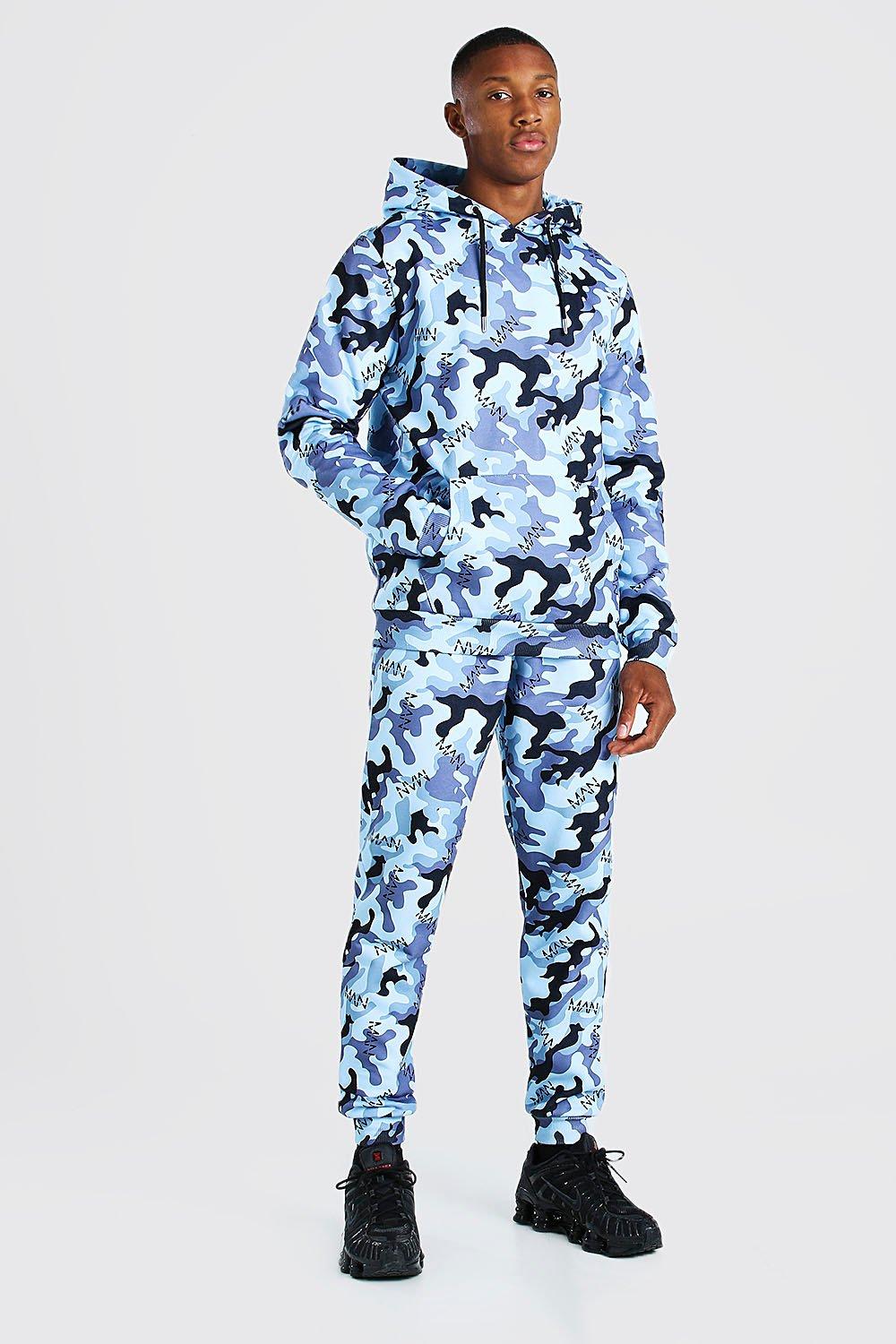 boohooman beige tracksuit