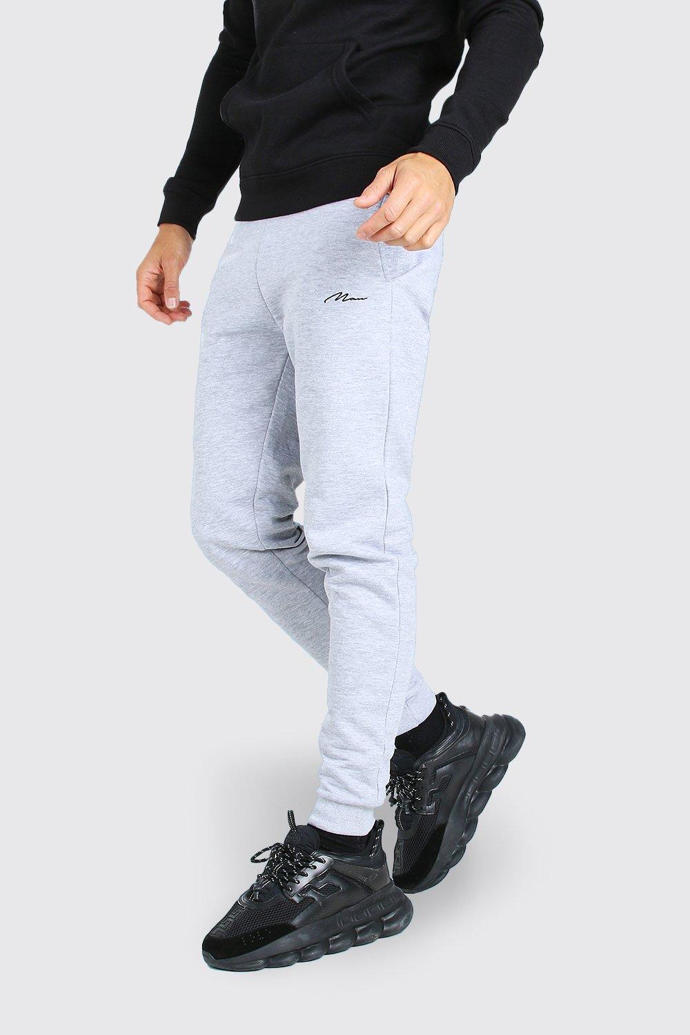 boohooman tall joggers