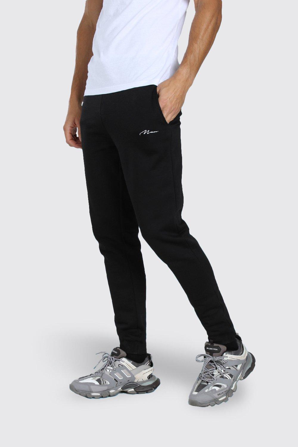 boohooman signature joggers