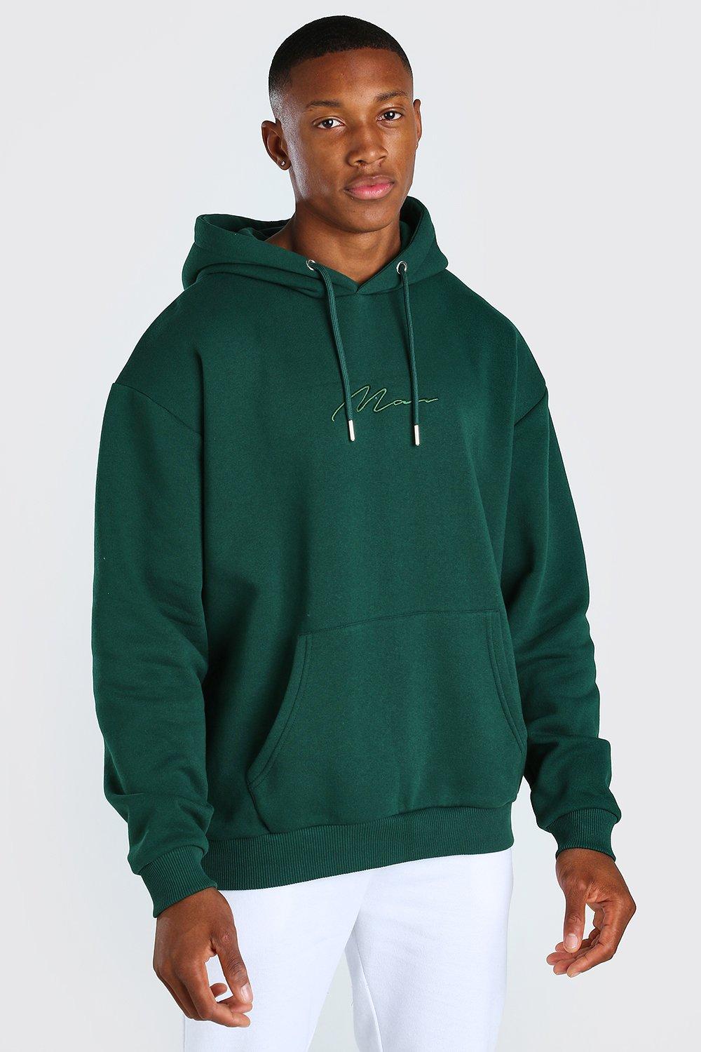 AB Lifestyle Embroidered Signature Hoodie - Smaragd - Eddy's Eindhoven