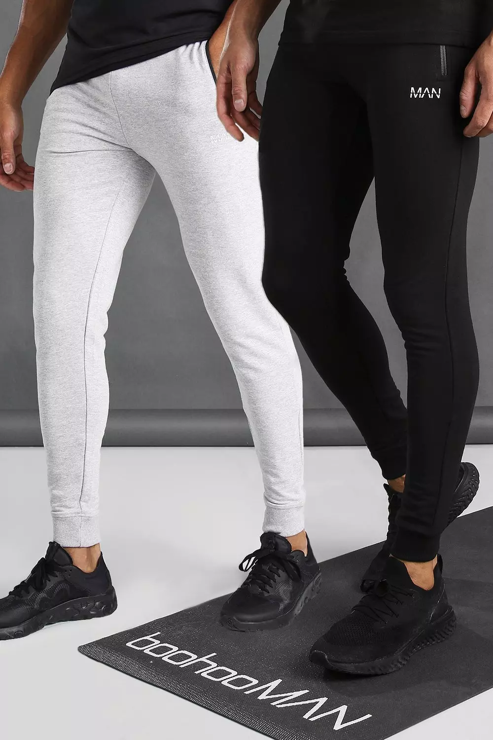 Multi Gym 2 Pack Skinny Joggers With Zip Pockets alternative image