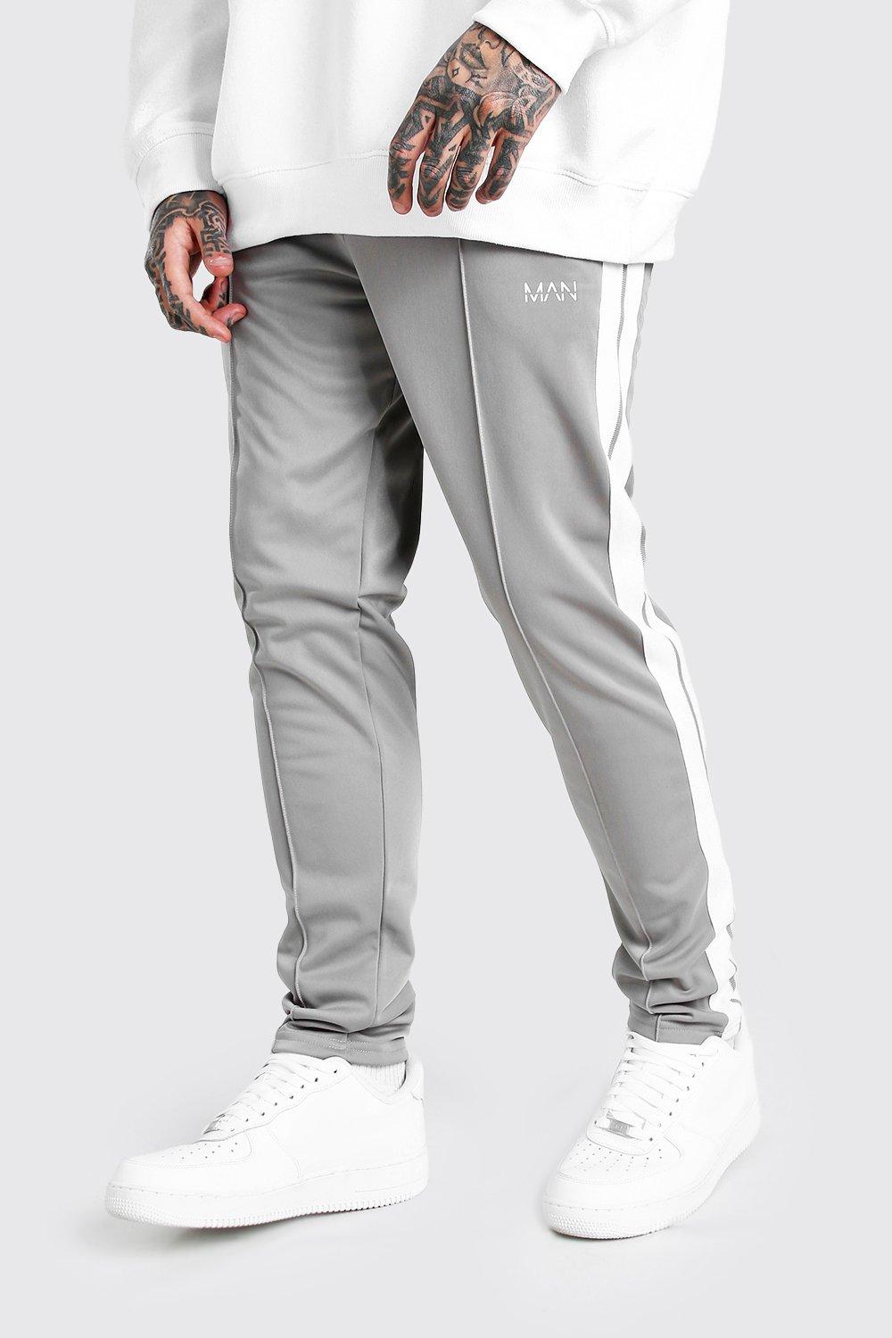 boohooman tricot joggers