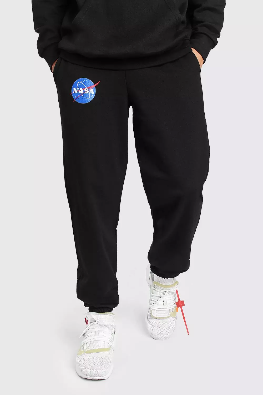 NASA Space Logo License Jogger boohooMAN