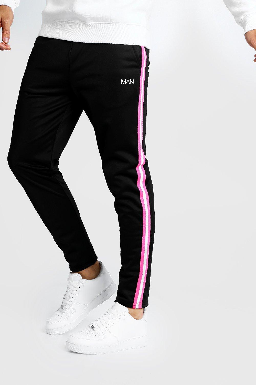 boohooman tricot joggers