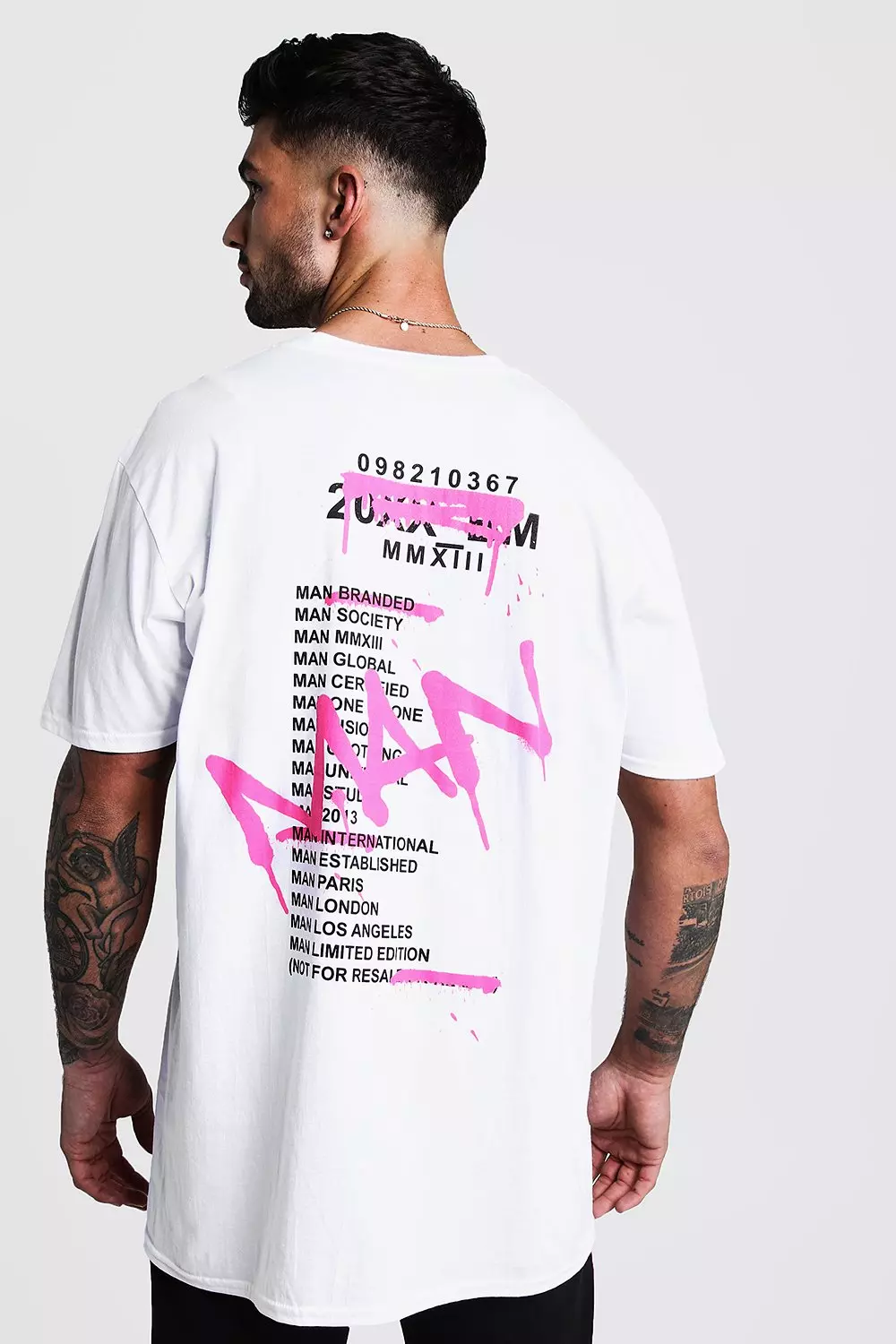 T shirt long derriere on sale