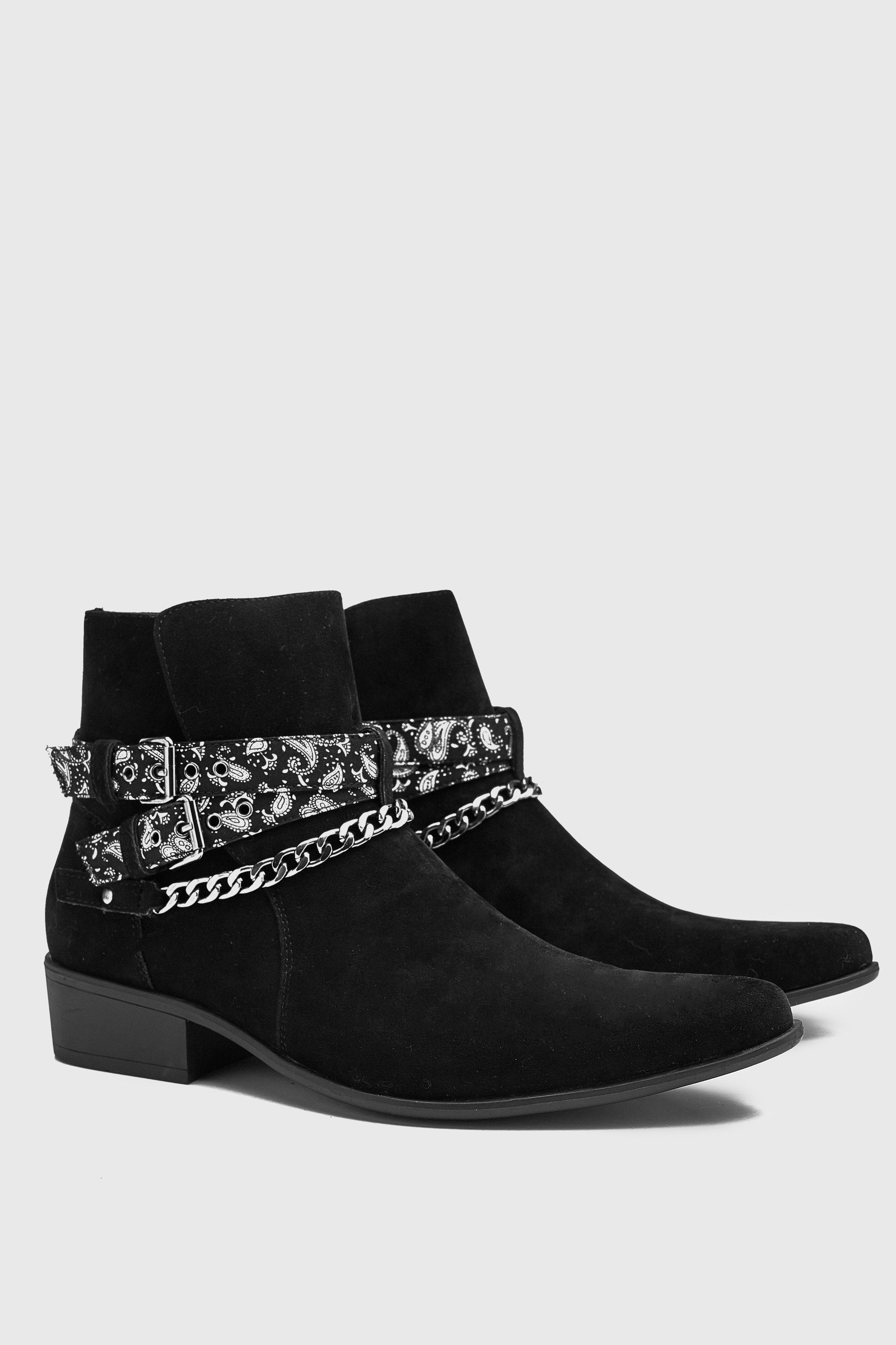 chelsea boots with bandana