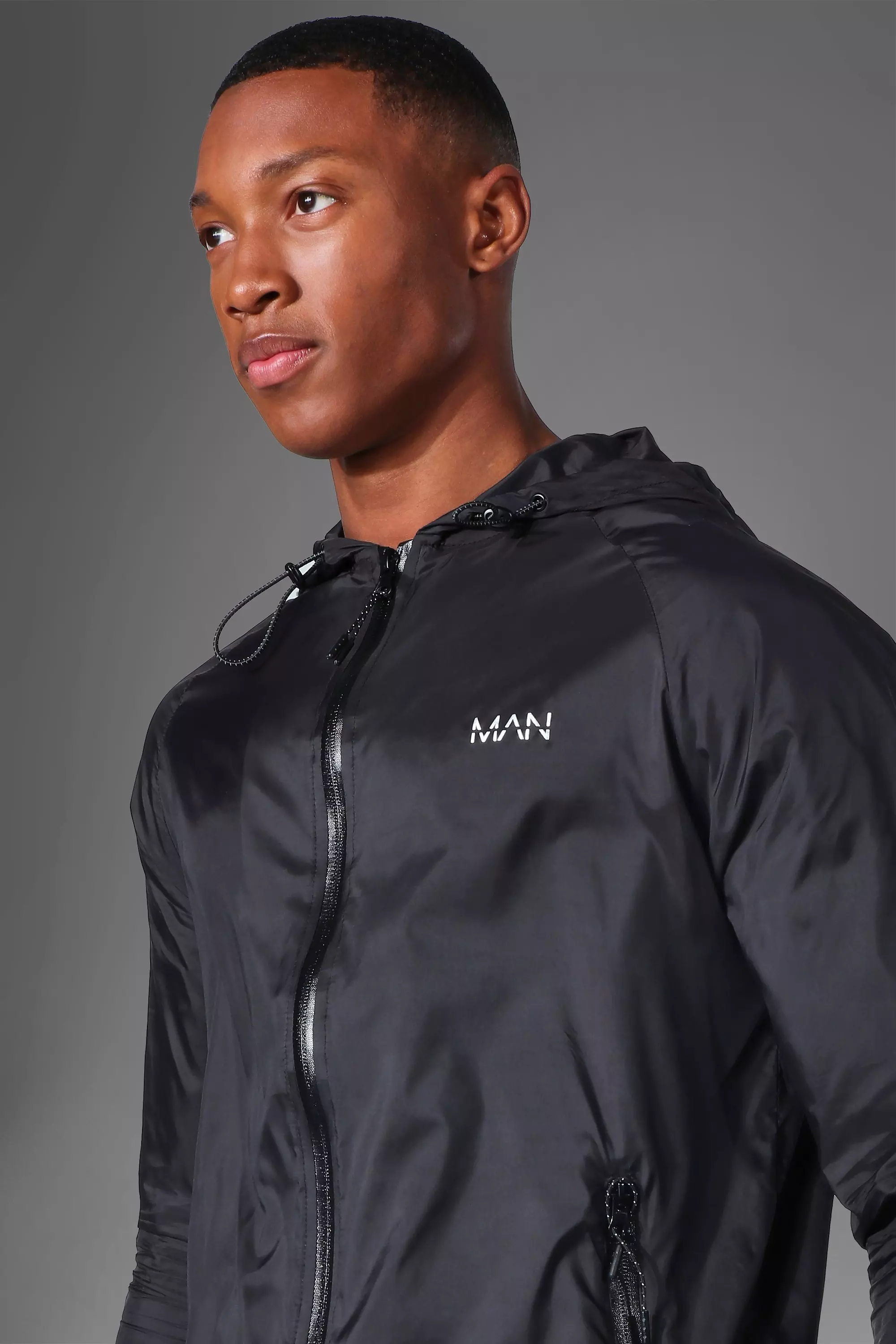 Boohooman windbreaker outlet