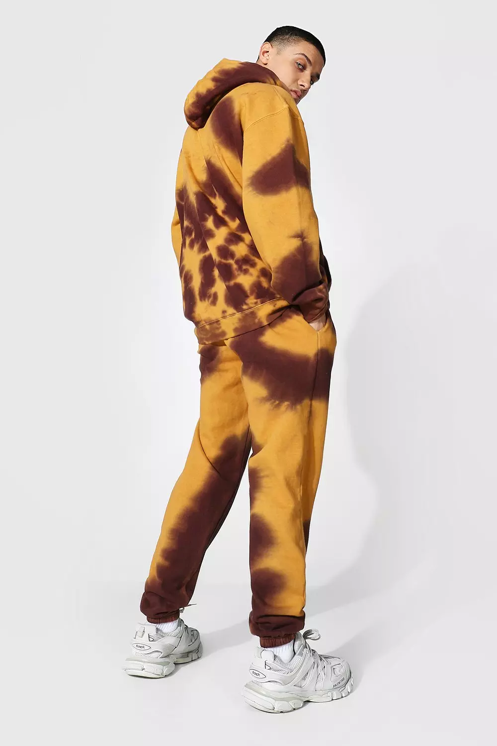 Official Man Tie Dye Tracksuit | boohoo USA