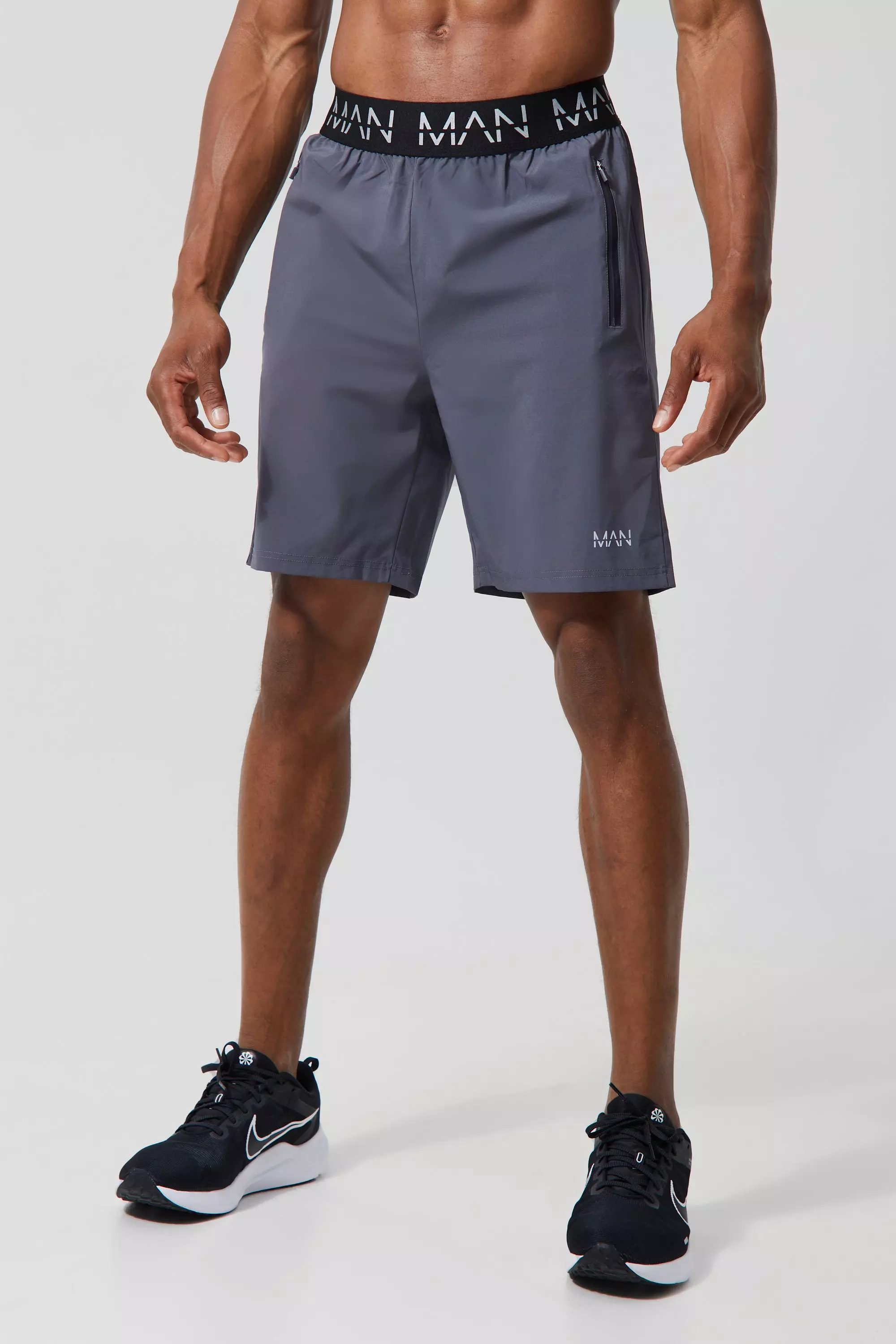 Man Active Gym 2 In 1 Shorts