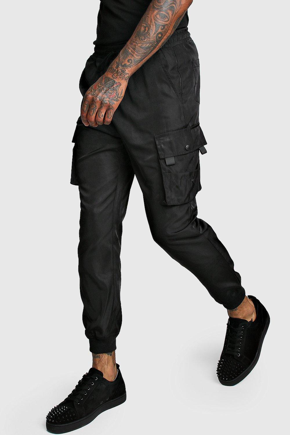 Smart Utility Joggers | boohooMAN USA