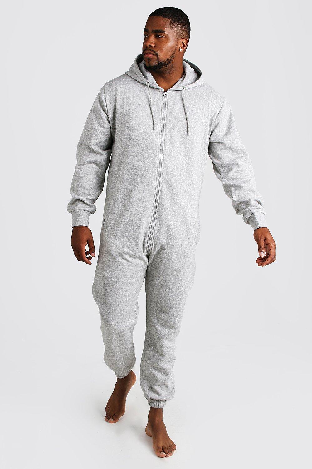 NYC Underground Microplush Zip Front Hooded Onesie on sale at shophq.com -  755-546