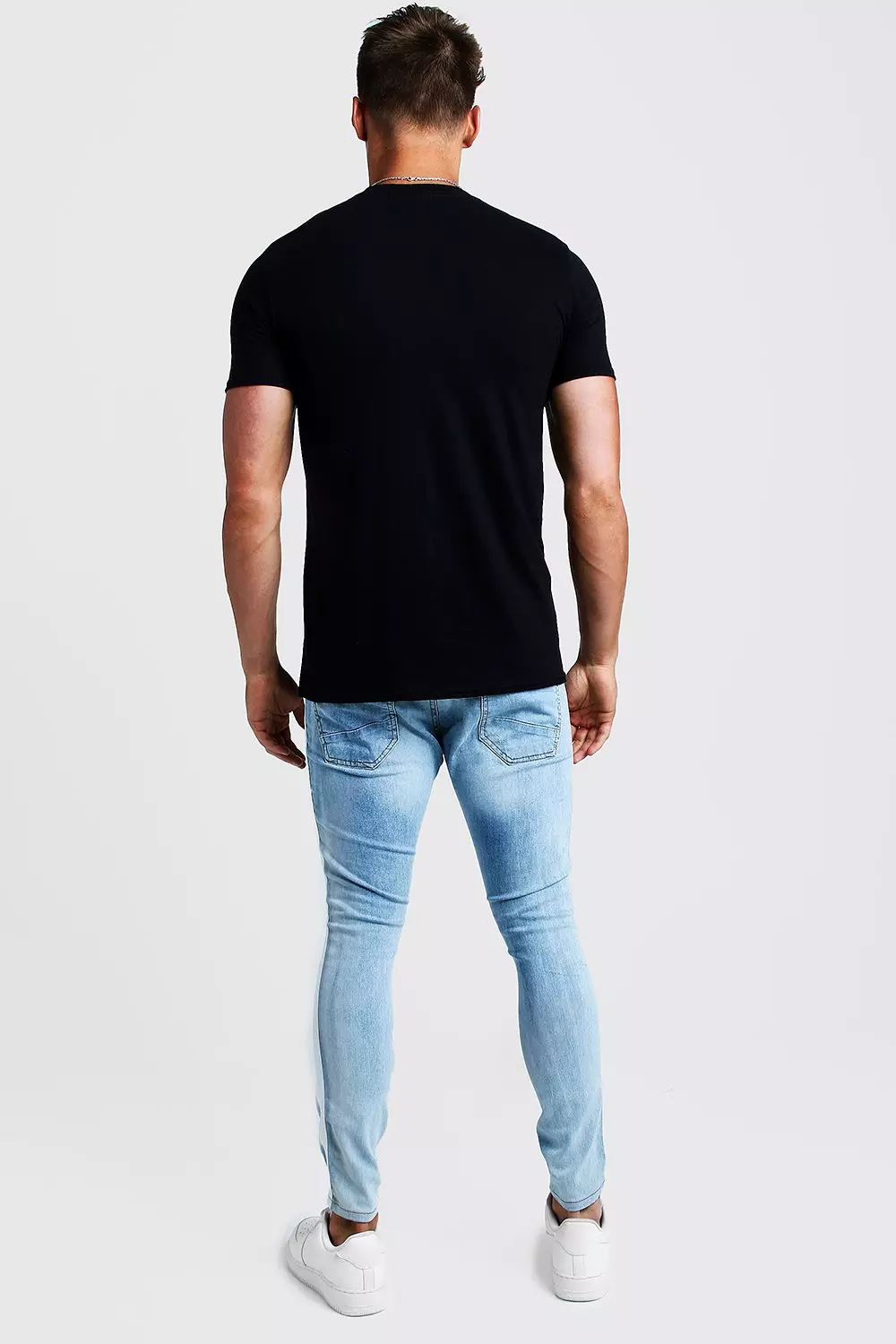 Black Leave Me Alone Print T-Shirt alternative image