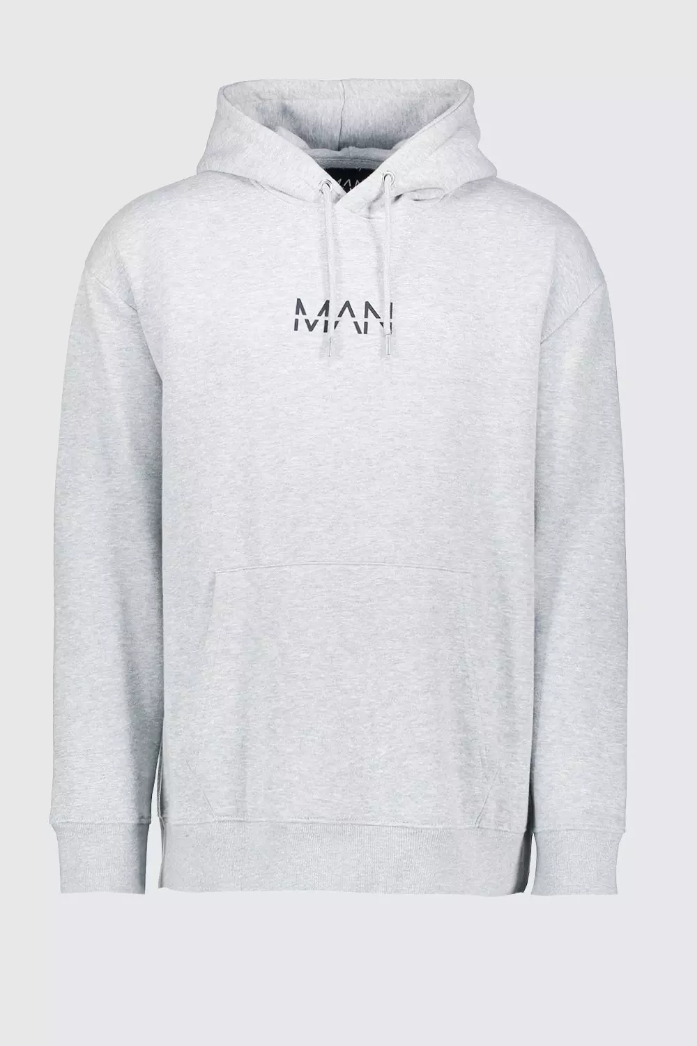 Original MAN Oversized Fleece Hoodie | boohooMAN USA