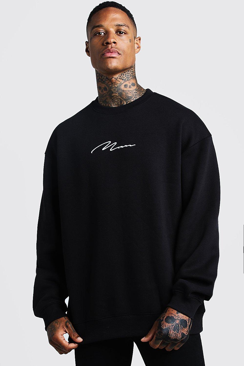 MAN Signature Oversized Fleece 