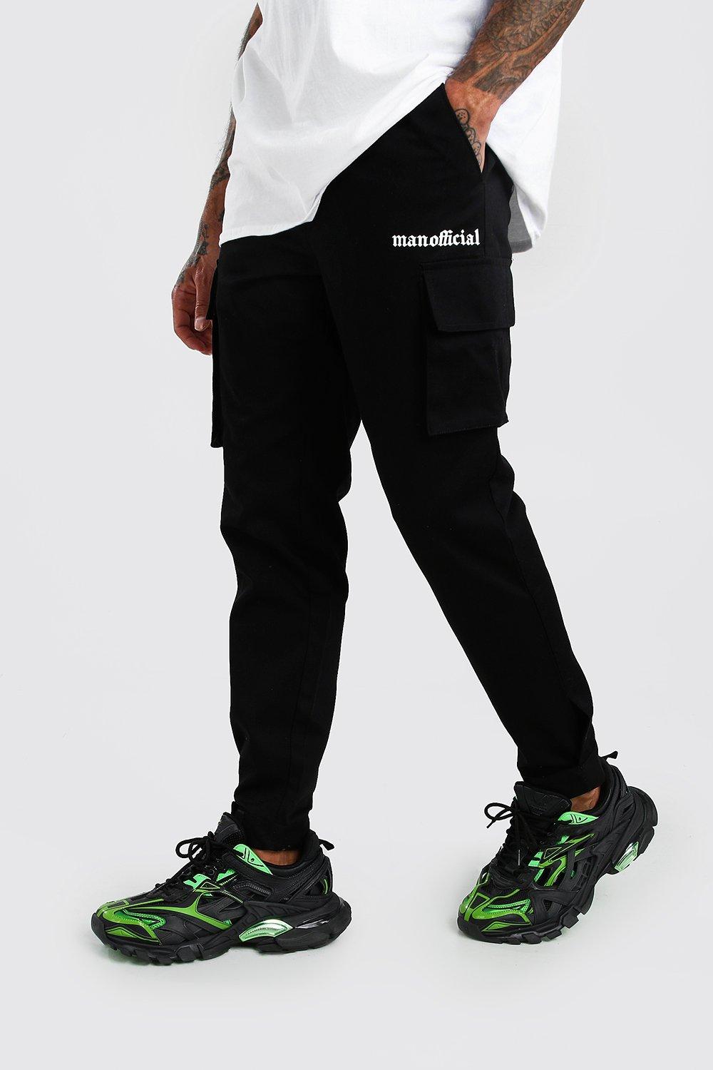 boohooman cargo pants