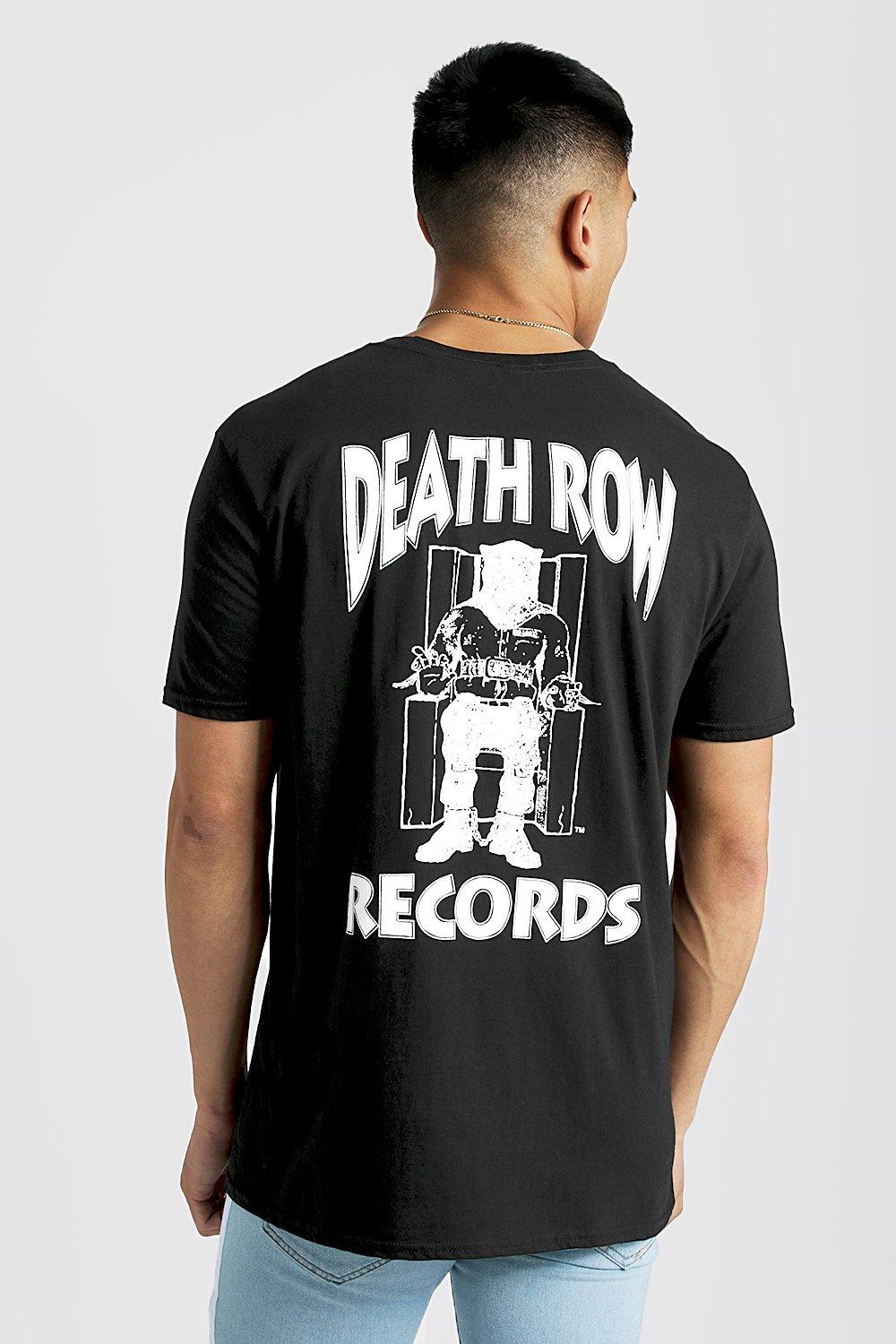 Death Row Records Oversized T-Shirt | boohooMAN USA