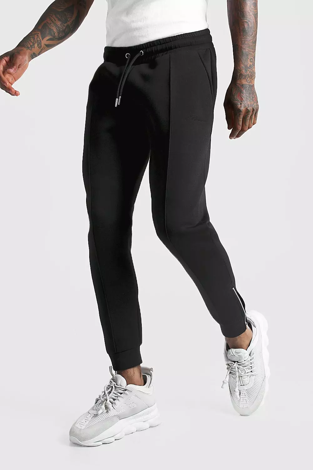 Mens pintuck joggers deals