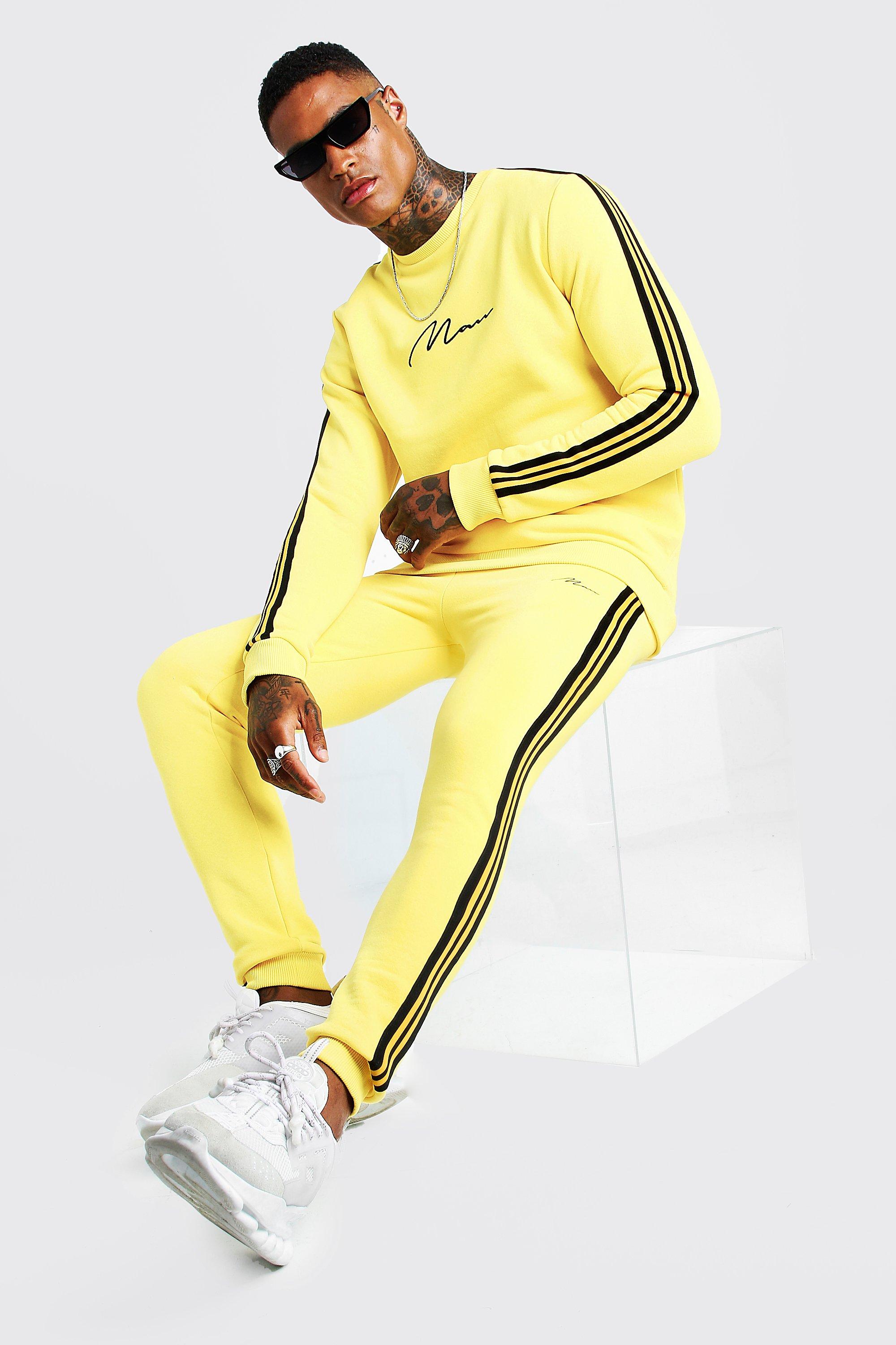 mustard tracksuit