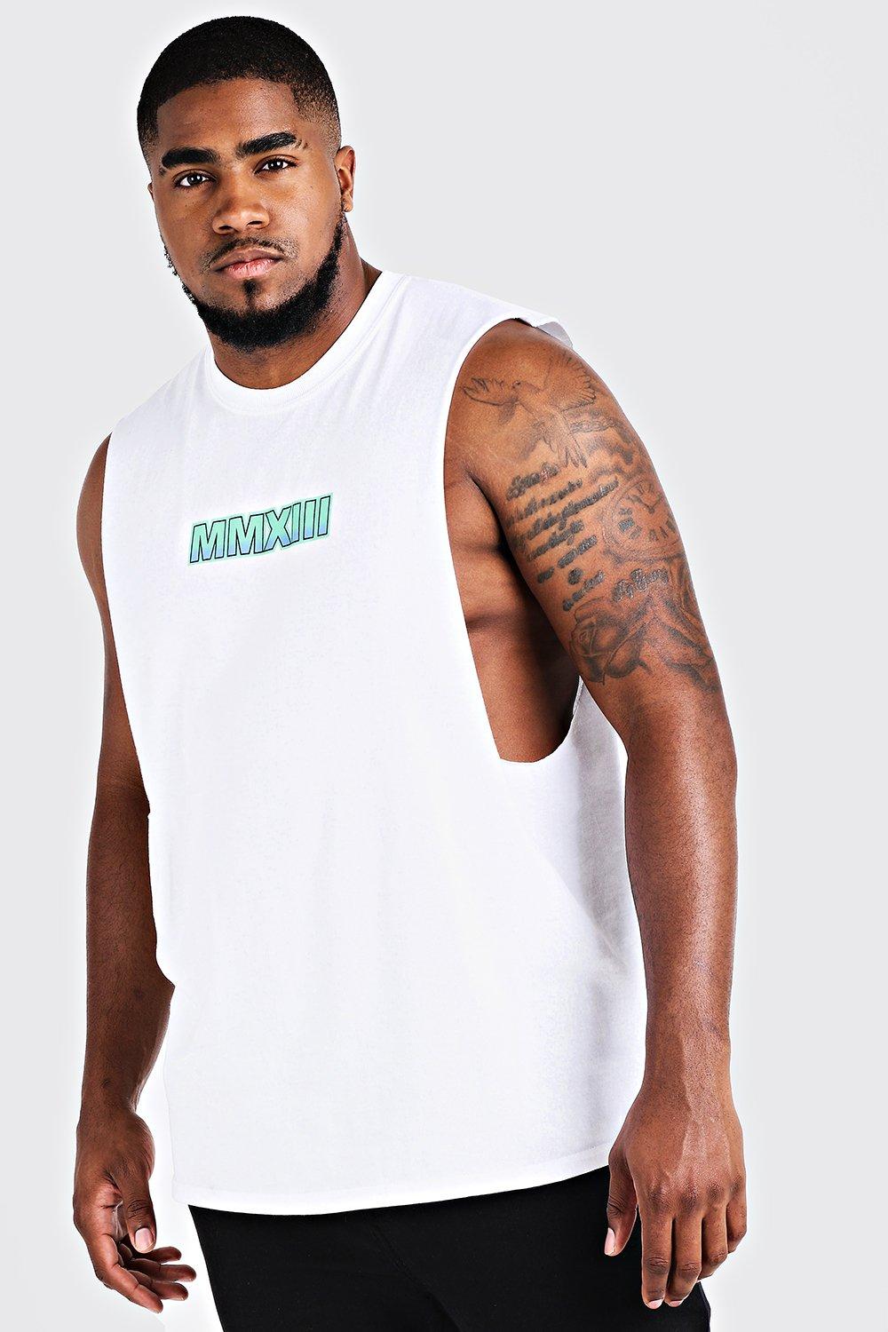 men's tall size tank tops