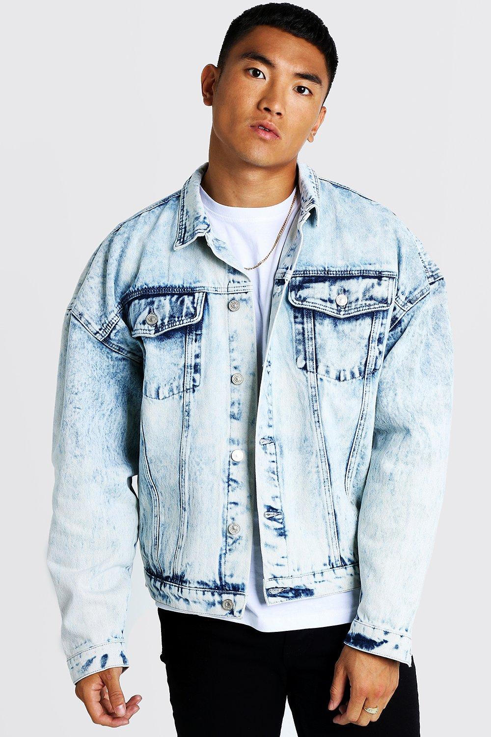 washed denim jacket