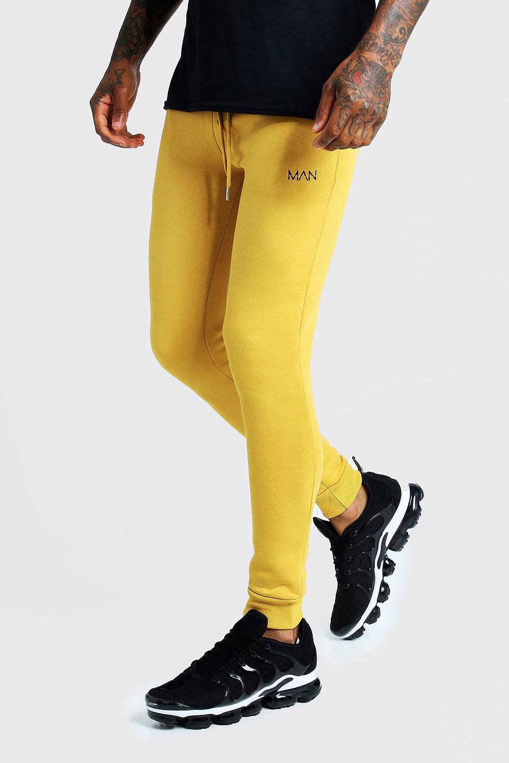 boohooman super skinny joggers