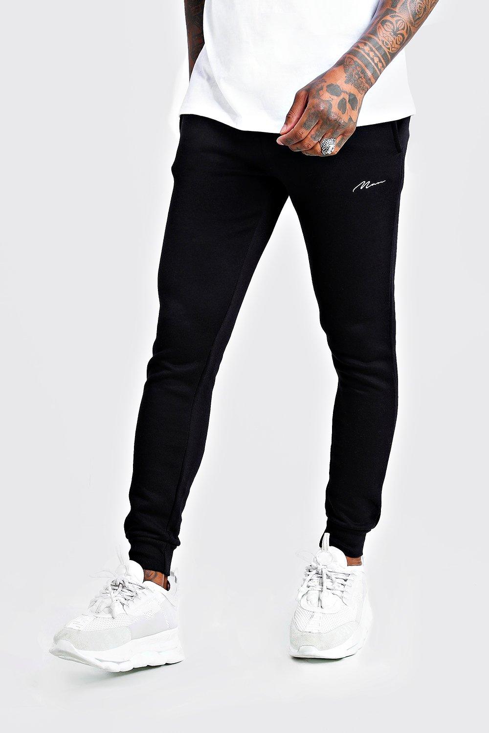 mens super skinny joggers