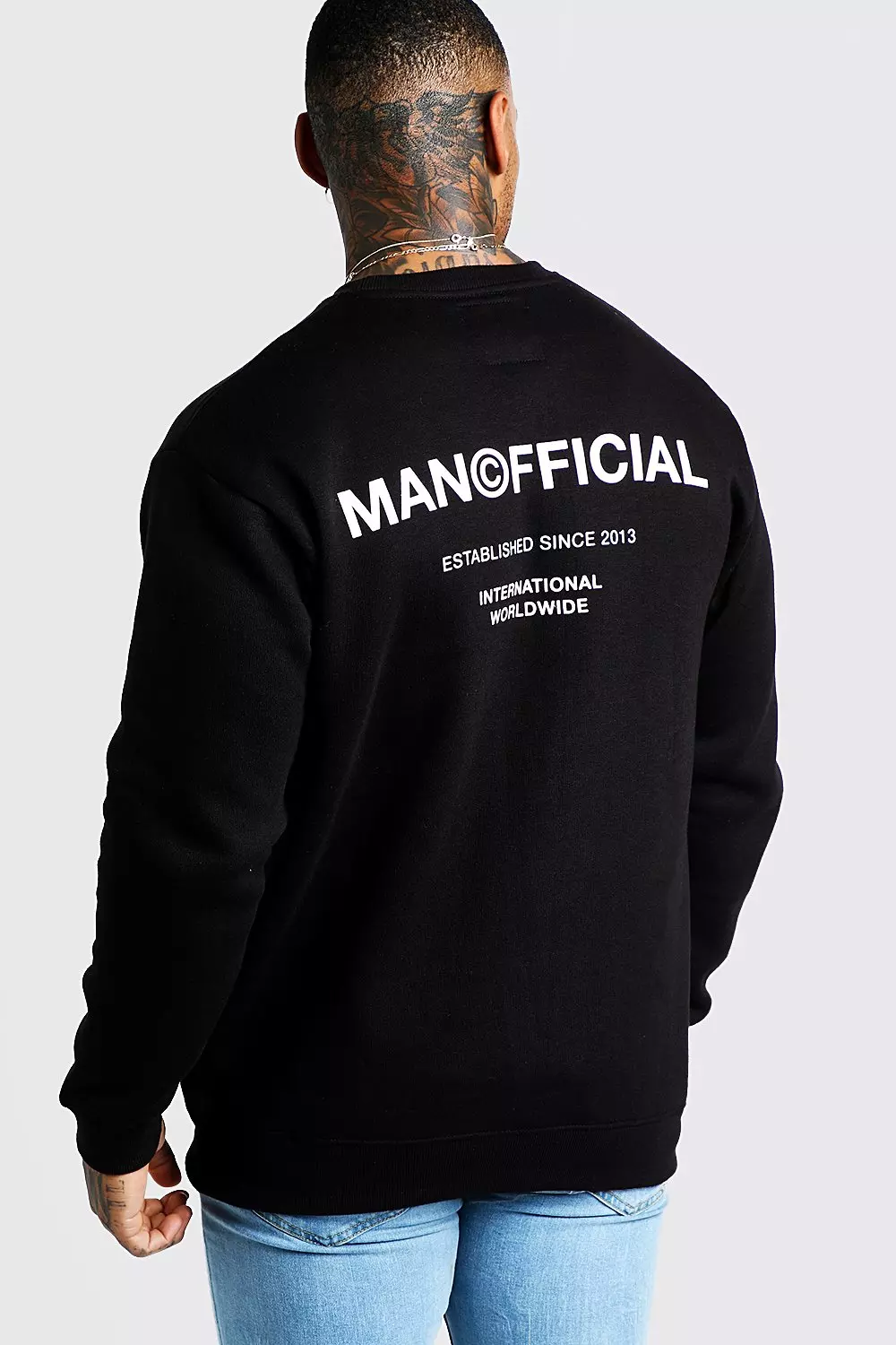 Back print sweater deals