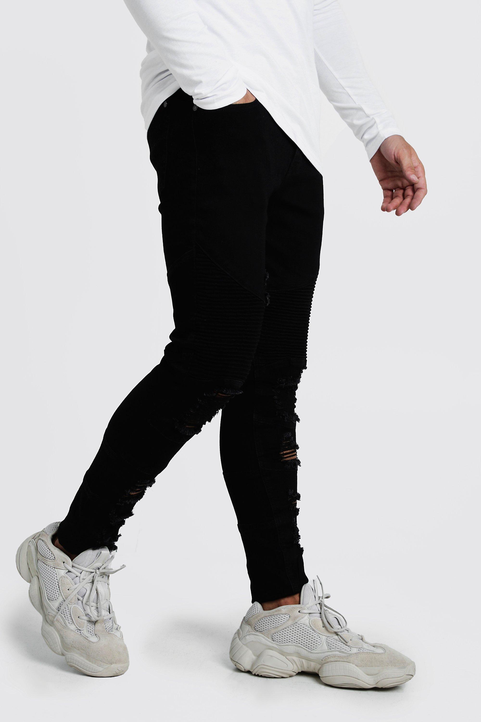 boohooman super skinny joggers