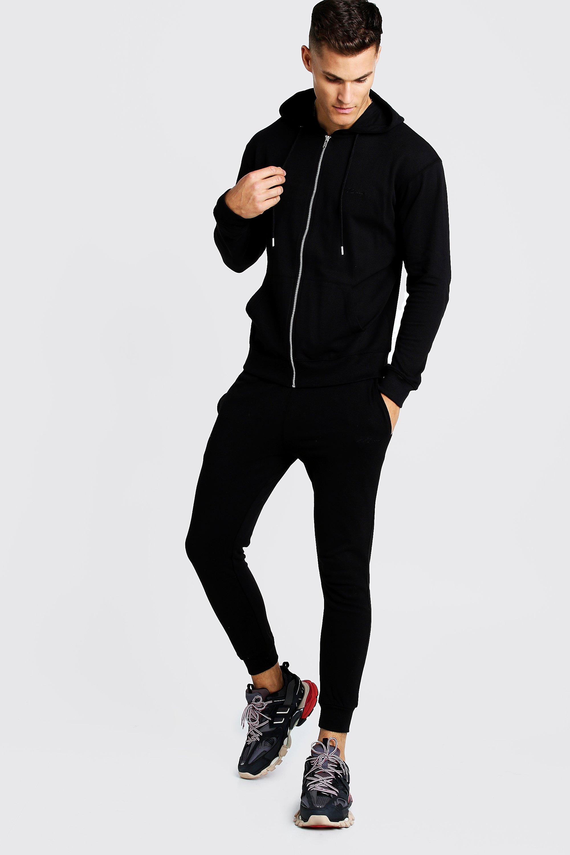 skinny fit tracksuits