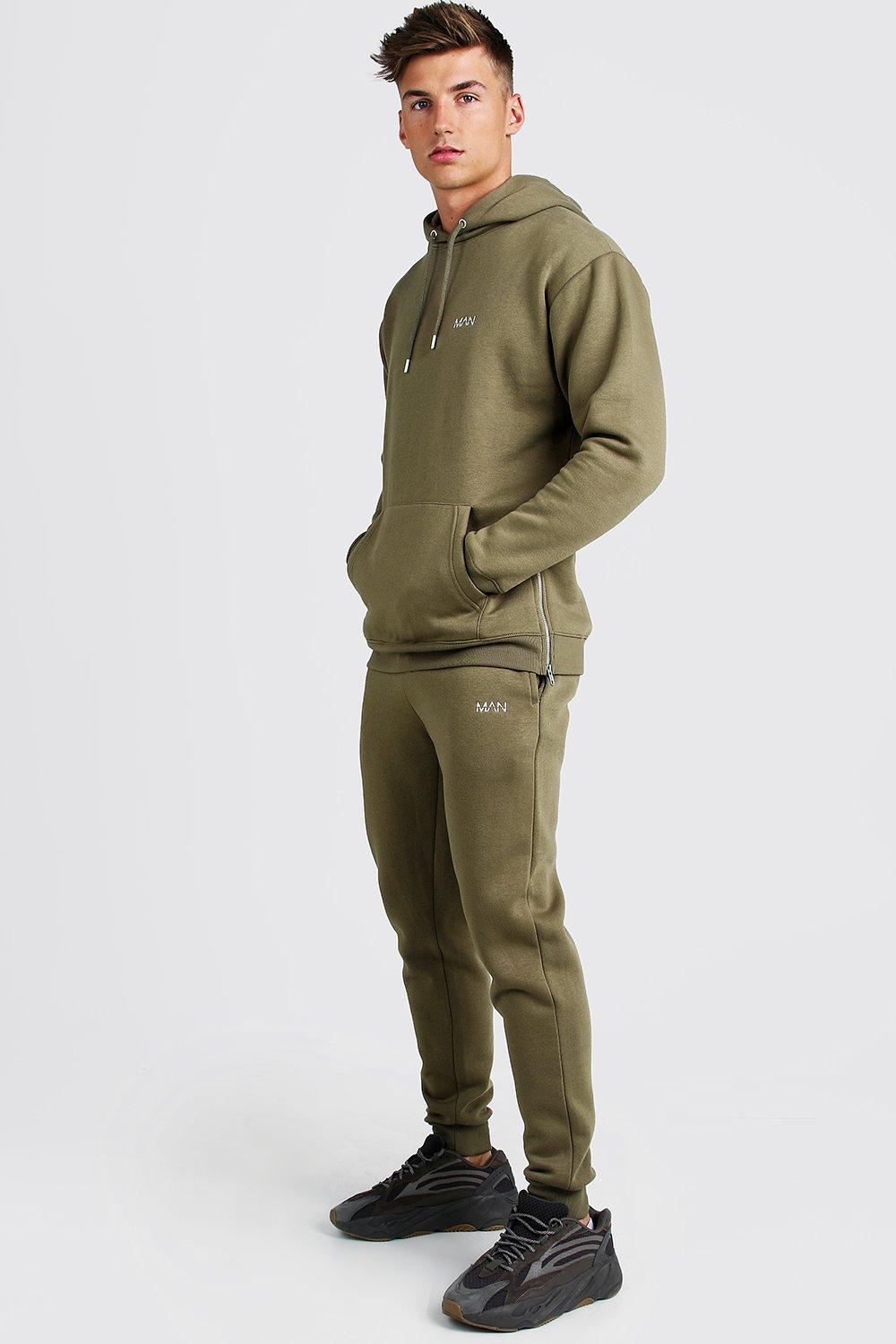 mens skinny fit tracksuits