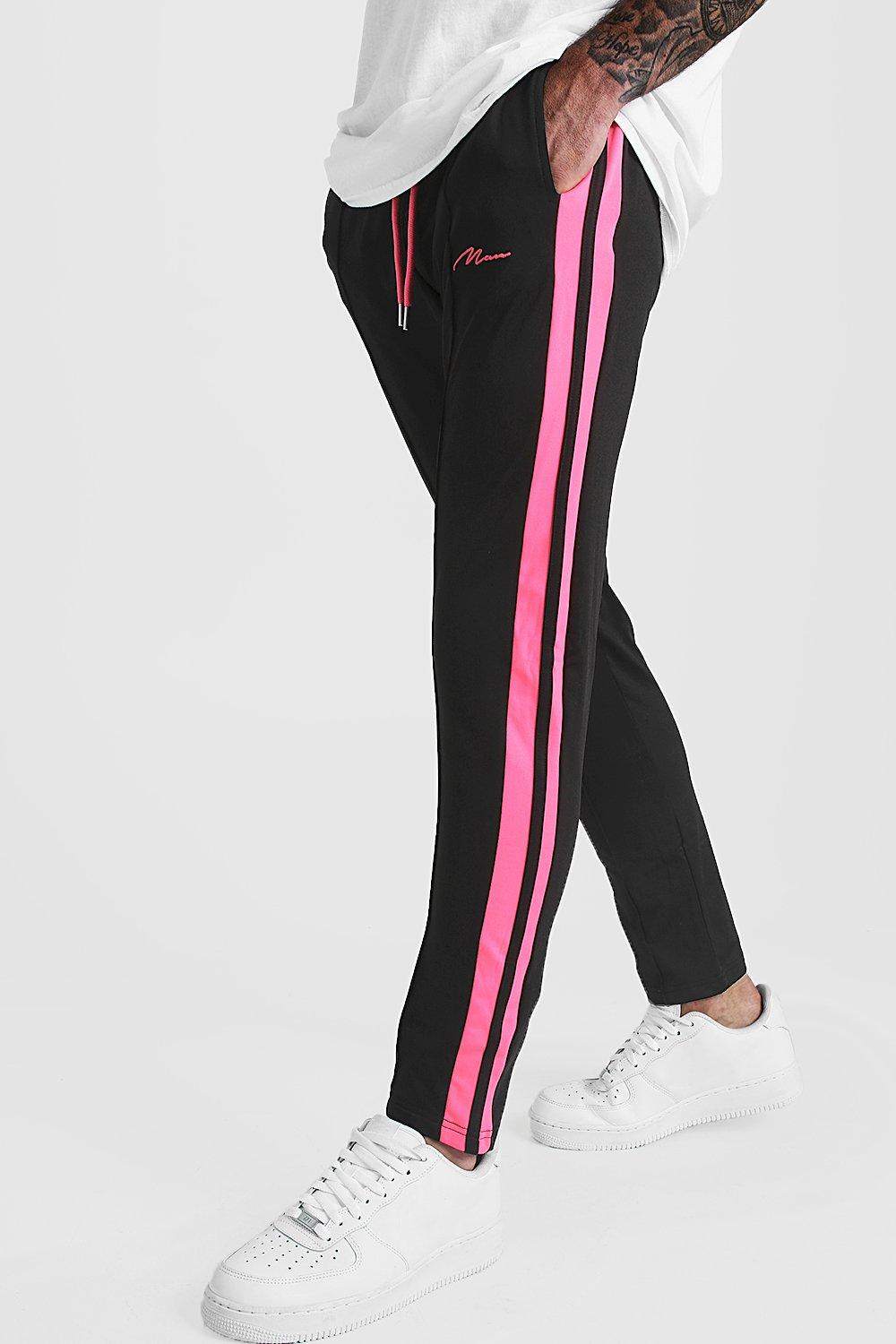 joggers with the stripe