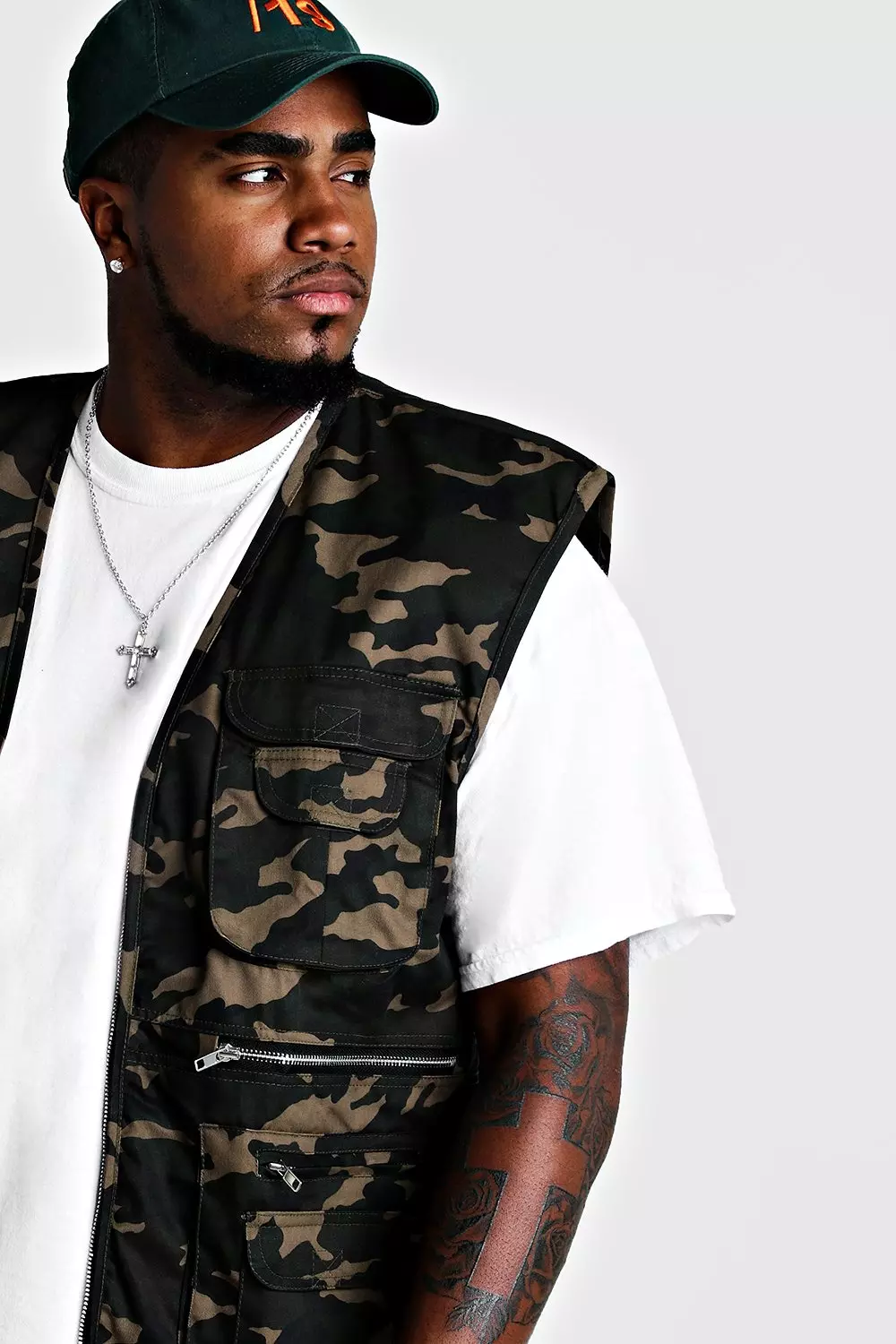 Long camo vest hot sale