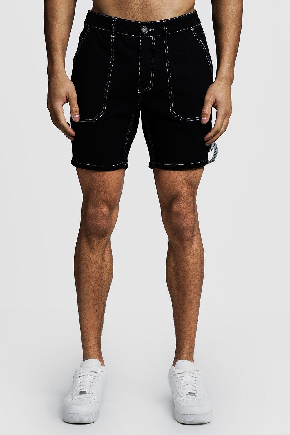 boohooman cargo shorts