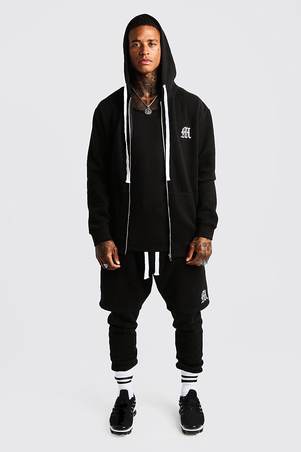 asda longline hoodie