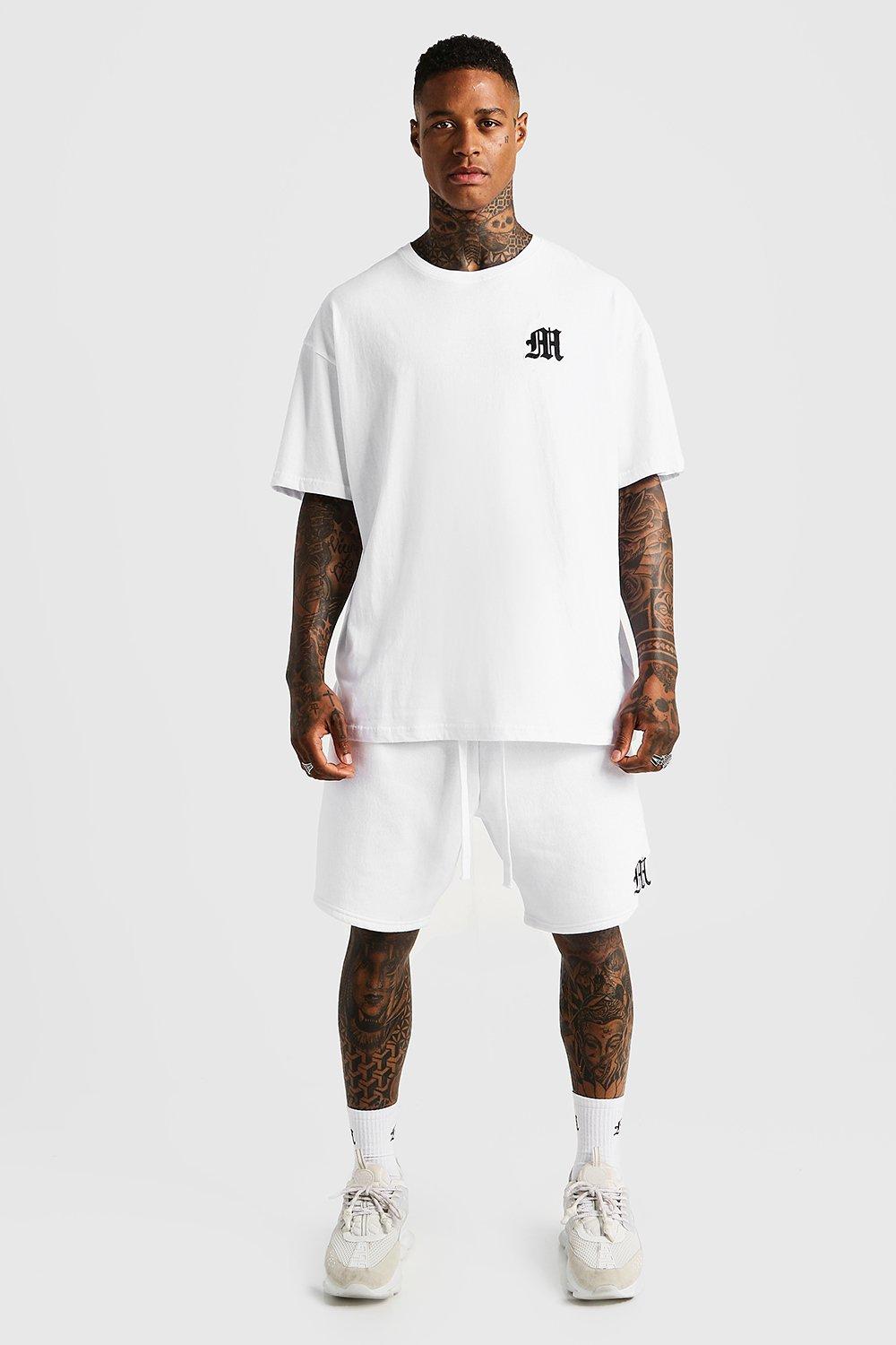 oversized shirt outfit for men