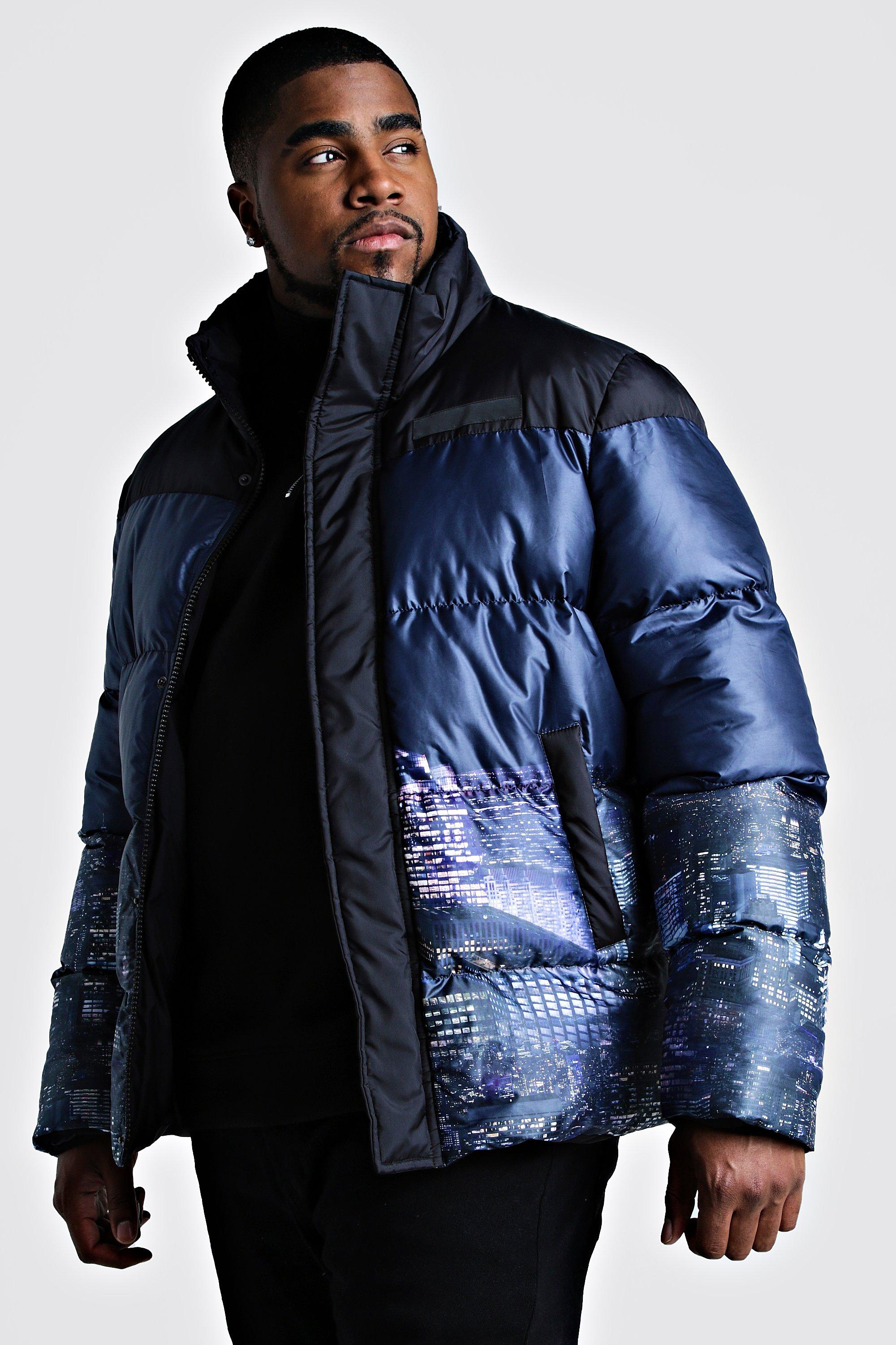 big and tall puffer coats