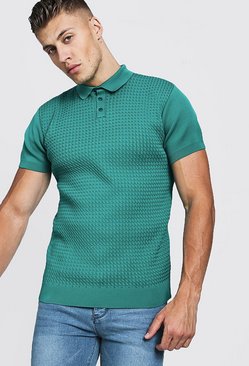 Mens Sweaters & Cardigans | Knitted T-Shirt & Polos - boohooMAN US