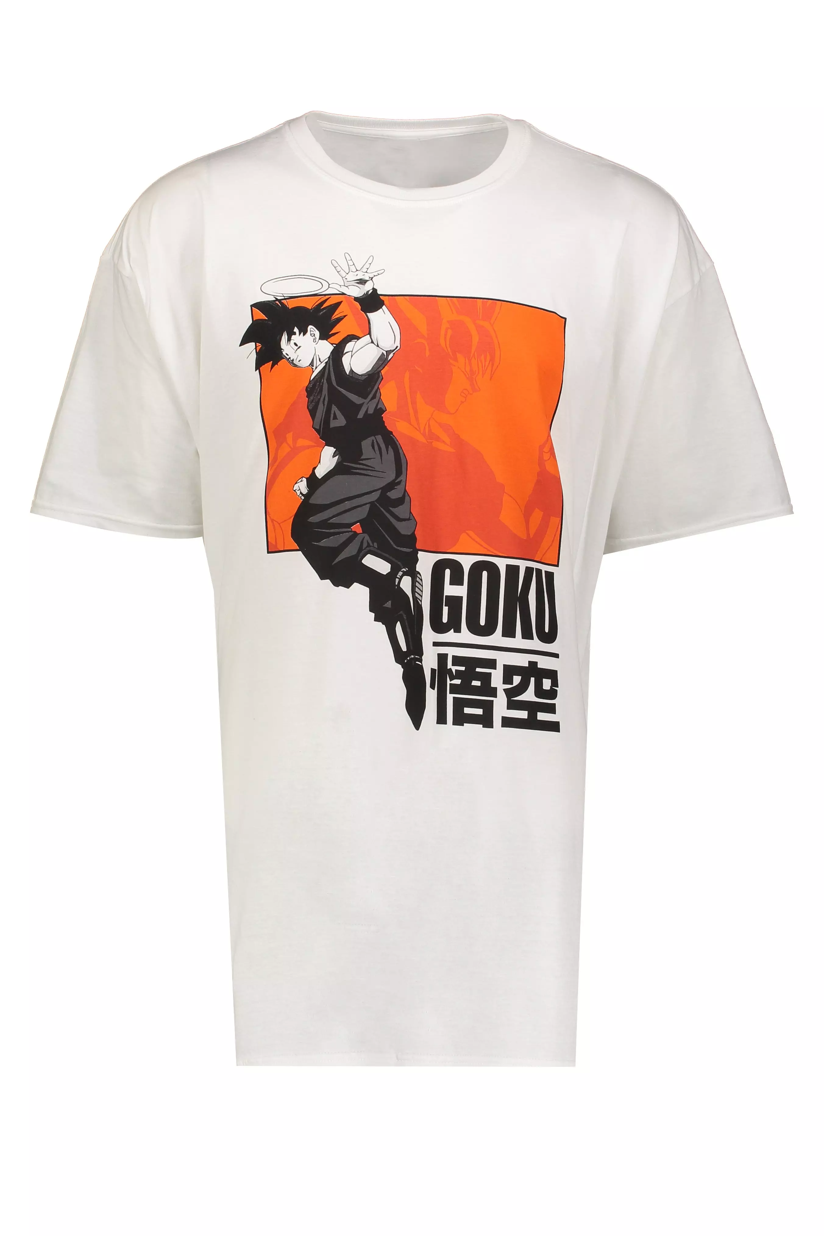 White Goku Dragonball Z Oversized License T-Shirt alternative image