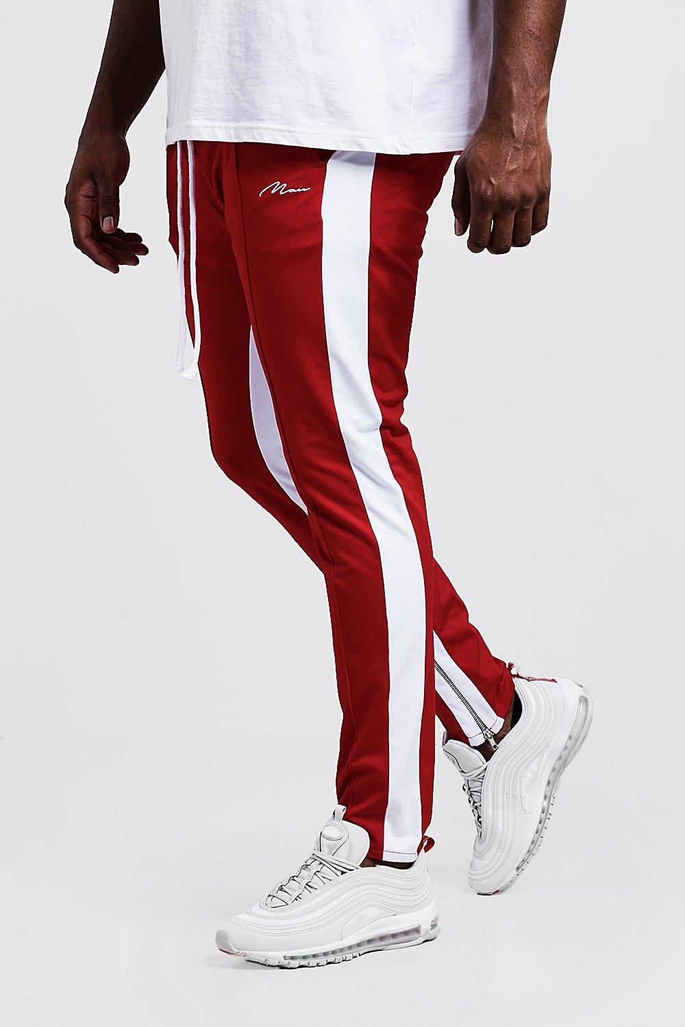 boohooman tricot joggers
