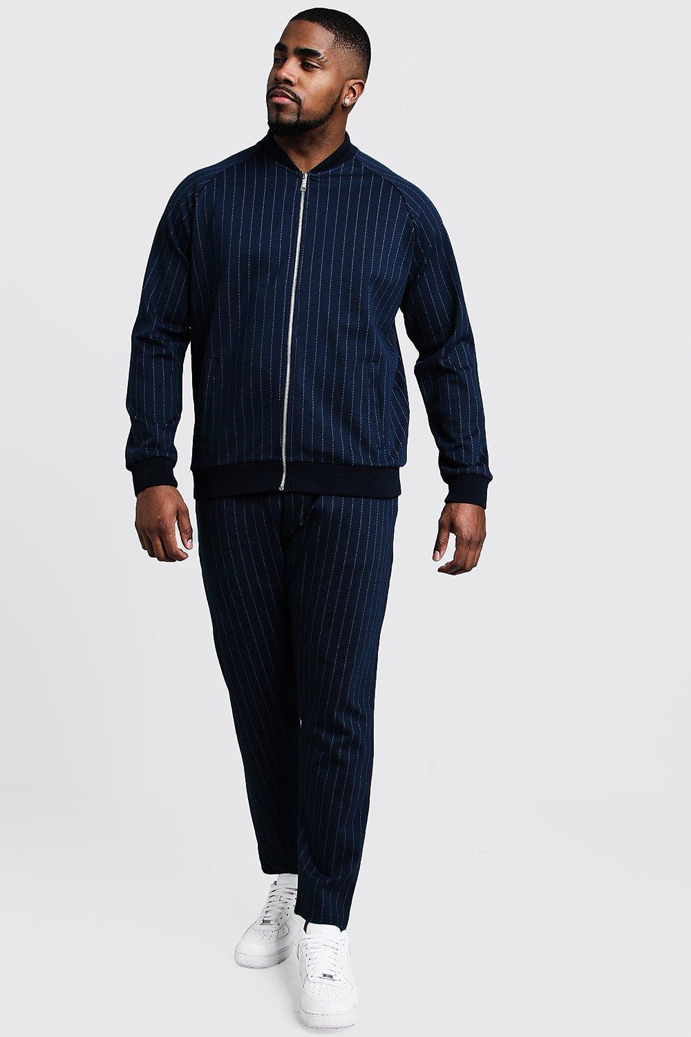 pinstripe tracksuit