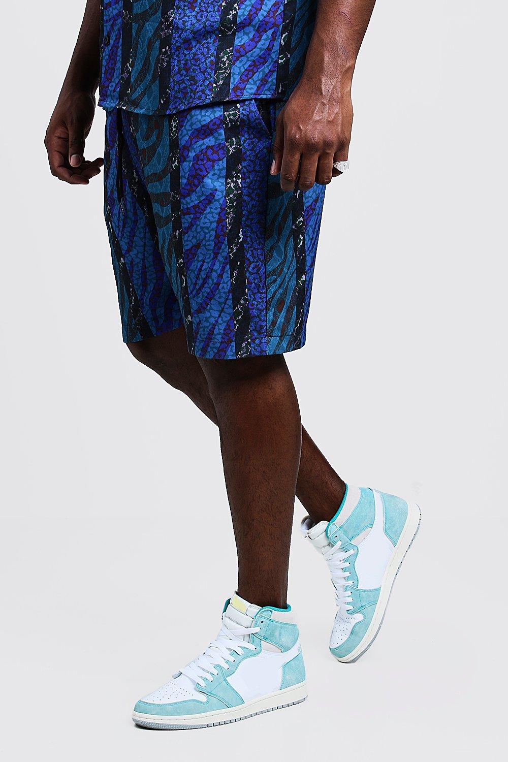 boohooman jogger shorts